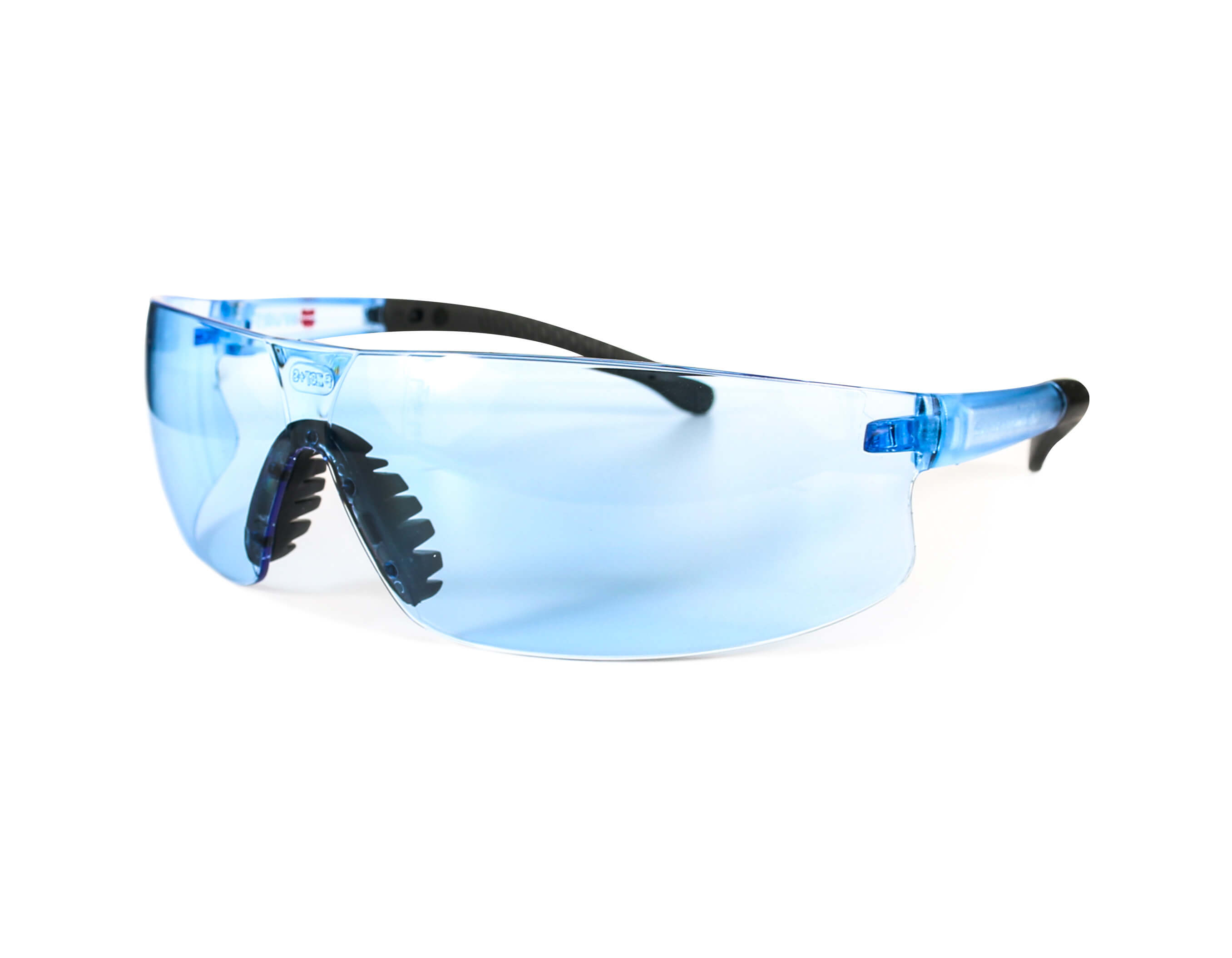 Birdz Flamingo Blue Bifocal Safety Glasses - Clear Lens, 2.5 Magnification, Model FLAMINGOBL2.5CL