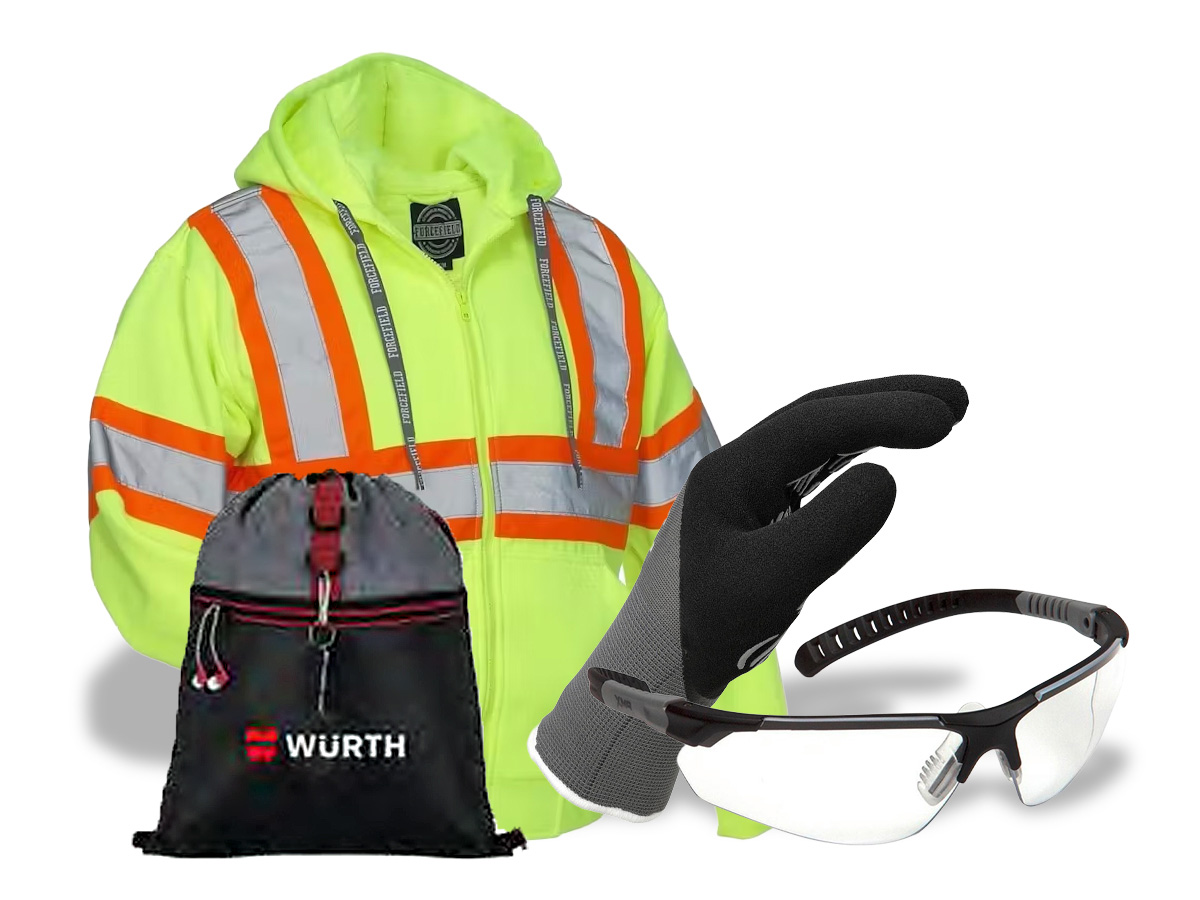 MEN'S HEAD-TO-HANDS PPE KIT SIZE L