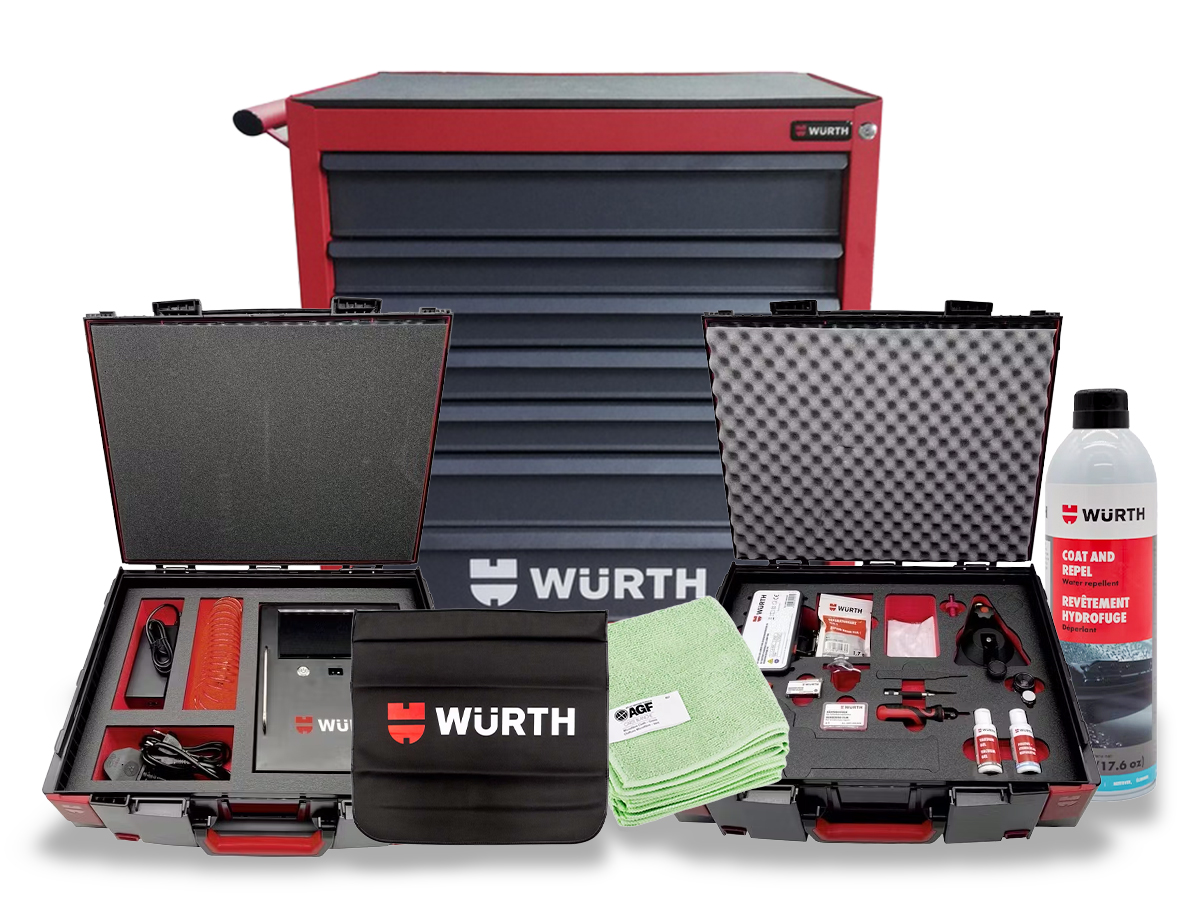 AUTOMATIC STONE CHIP REPAIR STATION