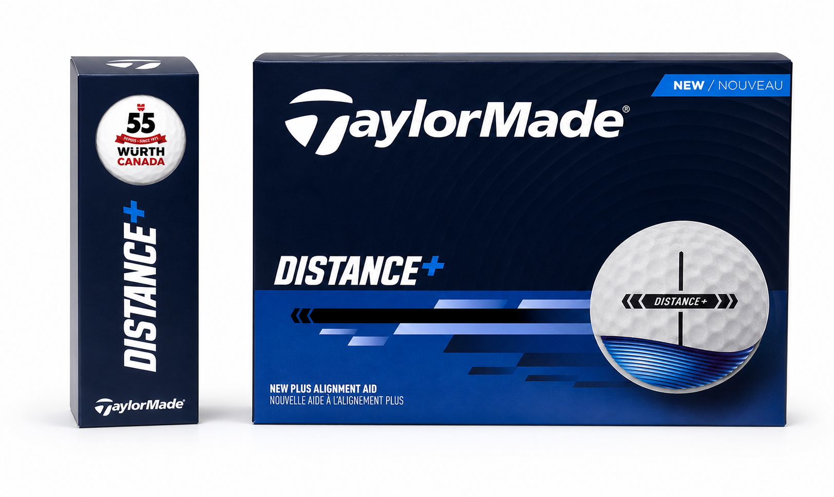 55 Year Logo Golf Balls Case