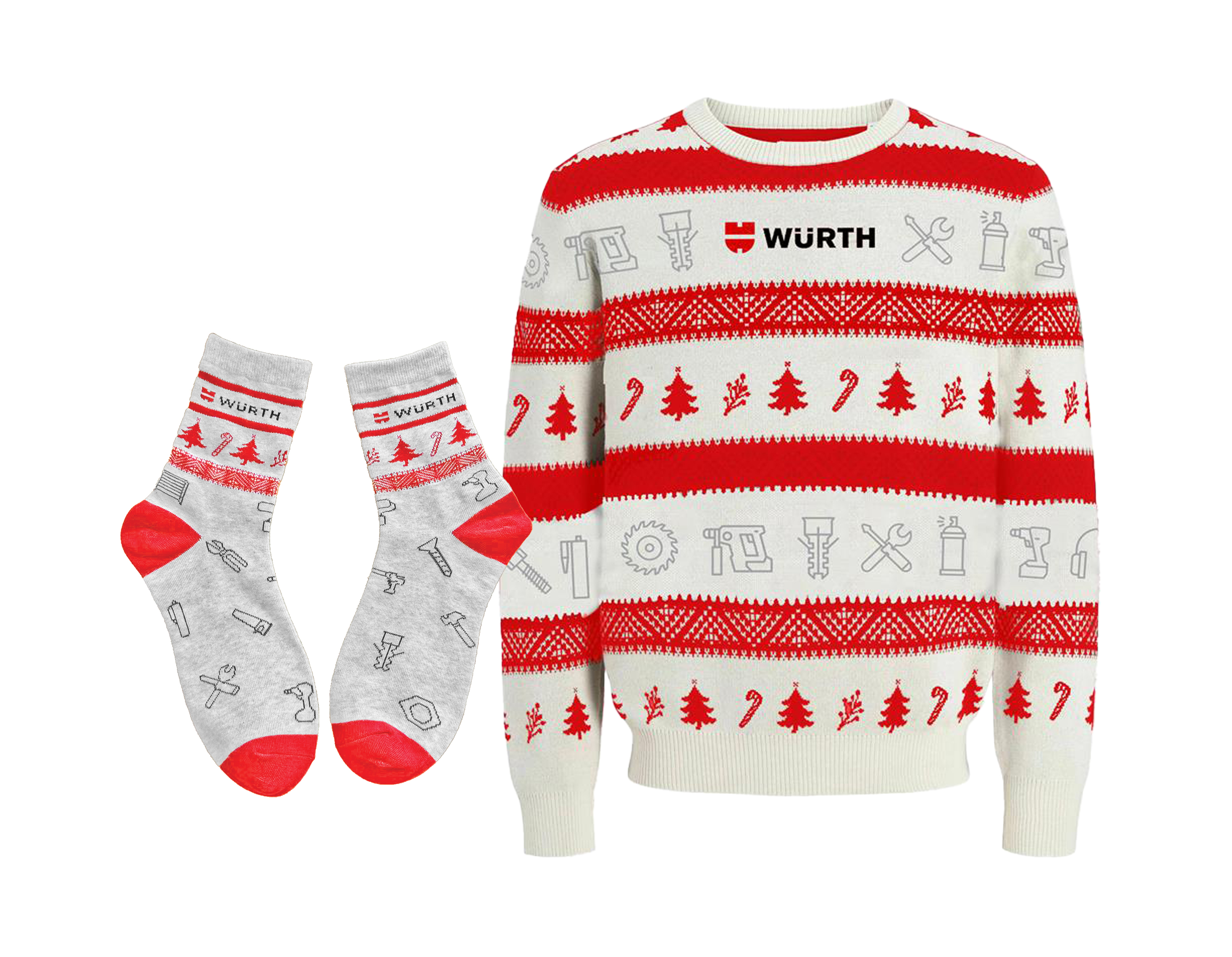 HGG FREE SOCKS & SWEATER L