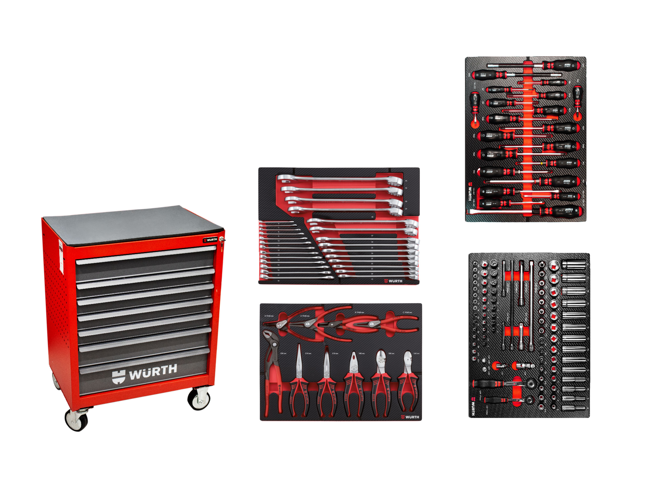 LOADED TOOL TROLLEY