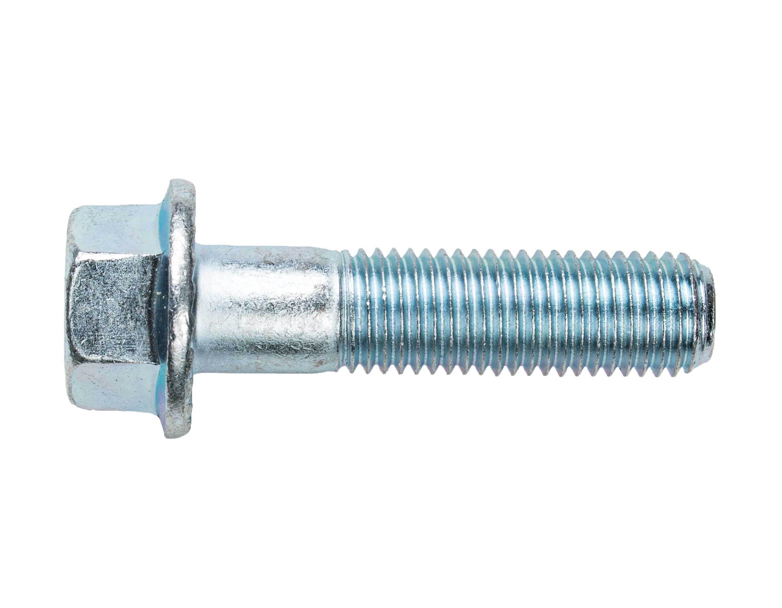 M8-1.25X30MM WAF12 MC FT FL HEX BOLT JIS 10.9 ZN