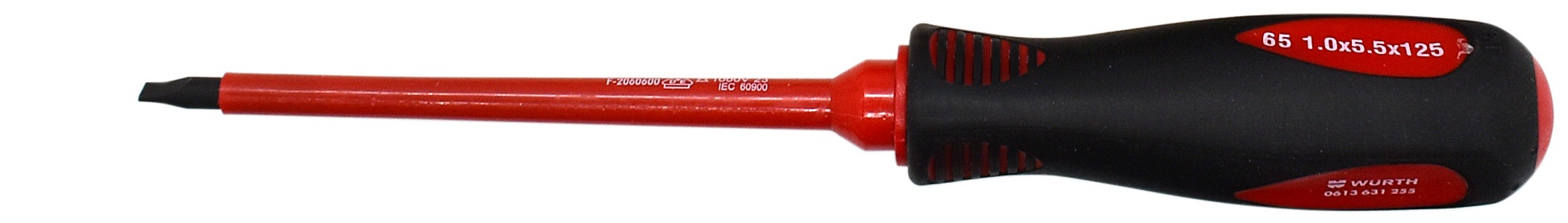 INSULATED SL 5.5 X 125 SCREWDRIVER