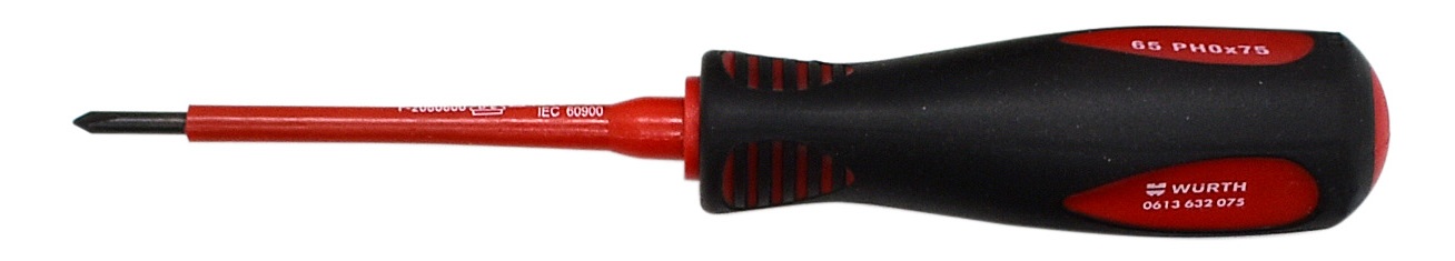 INSULATED PH#0 X 75MM SCREWDRIVER