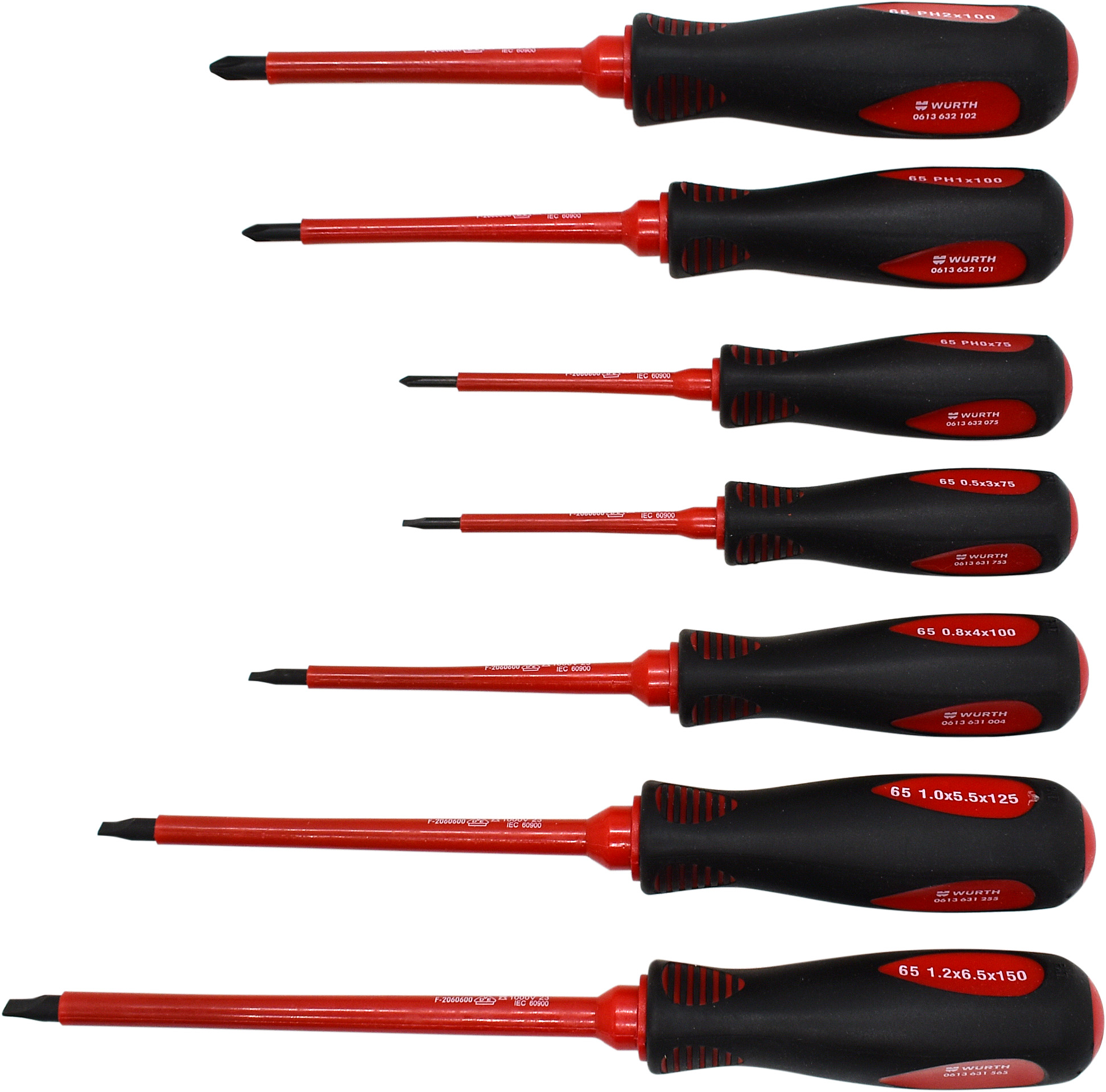 INSULATED SCREWDRIVER SET 7PCS