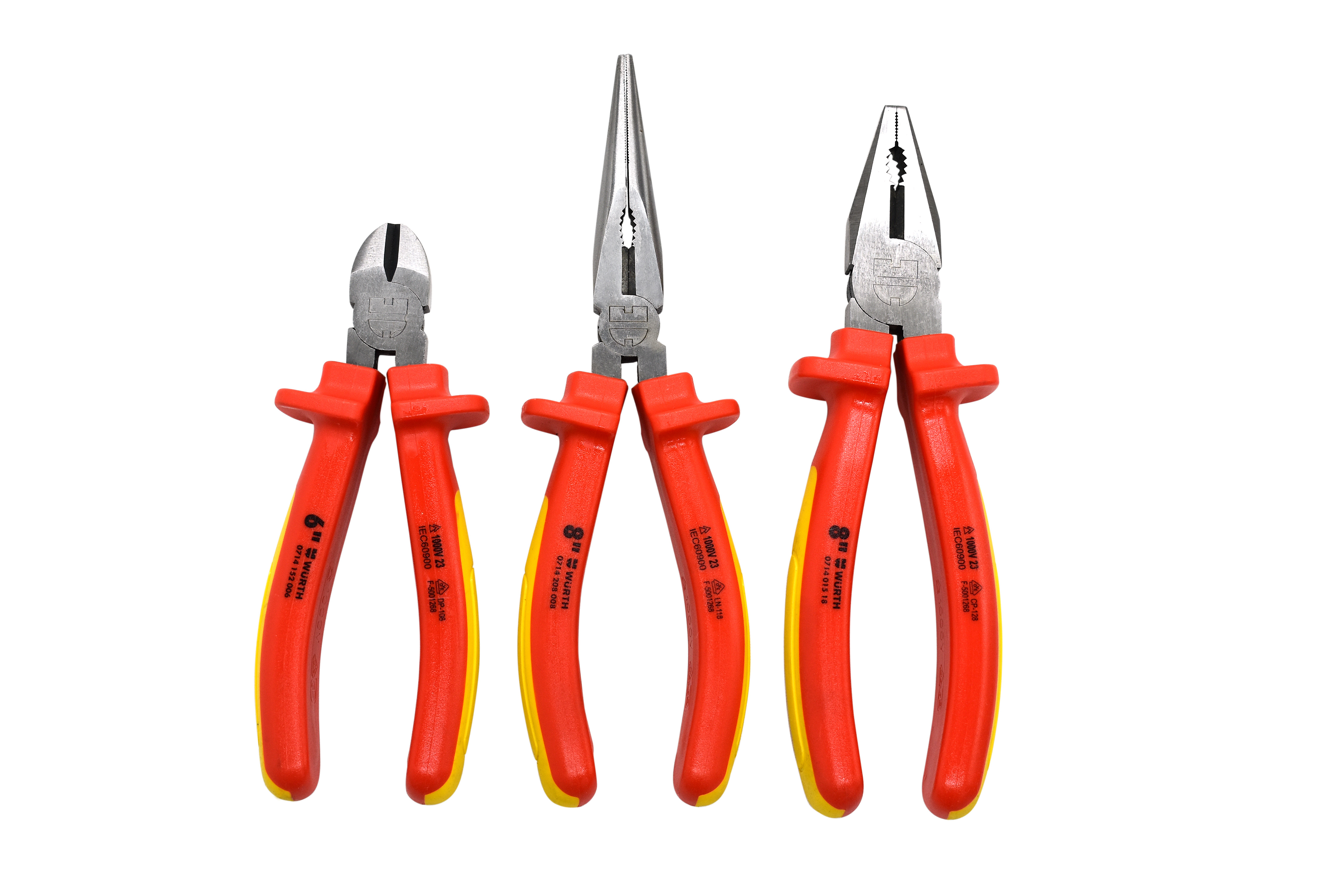 INSULATED PLIER SET 3PCS