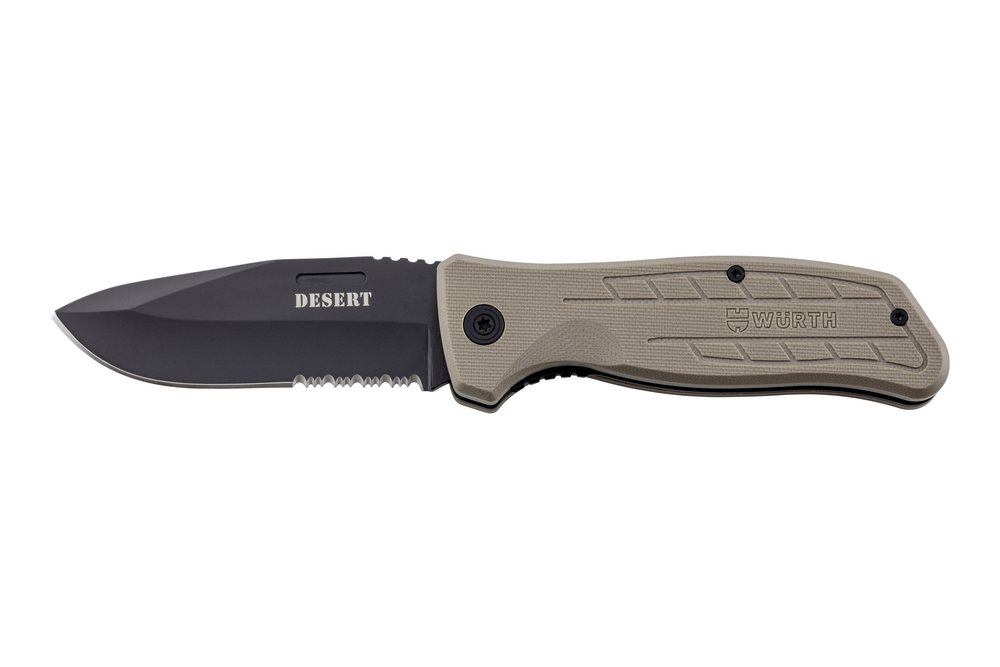 TACTICAL POCKET KNIFE DESERT