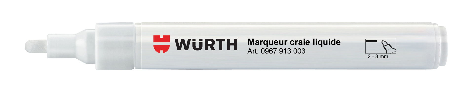 Premium Erasable Liquid Chalk Marker - White
