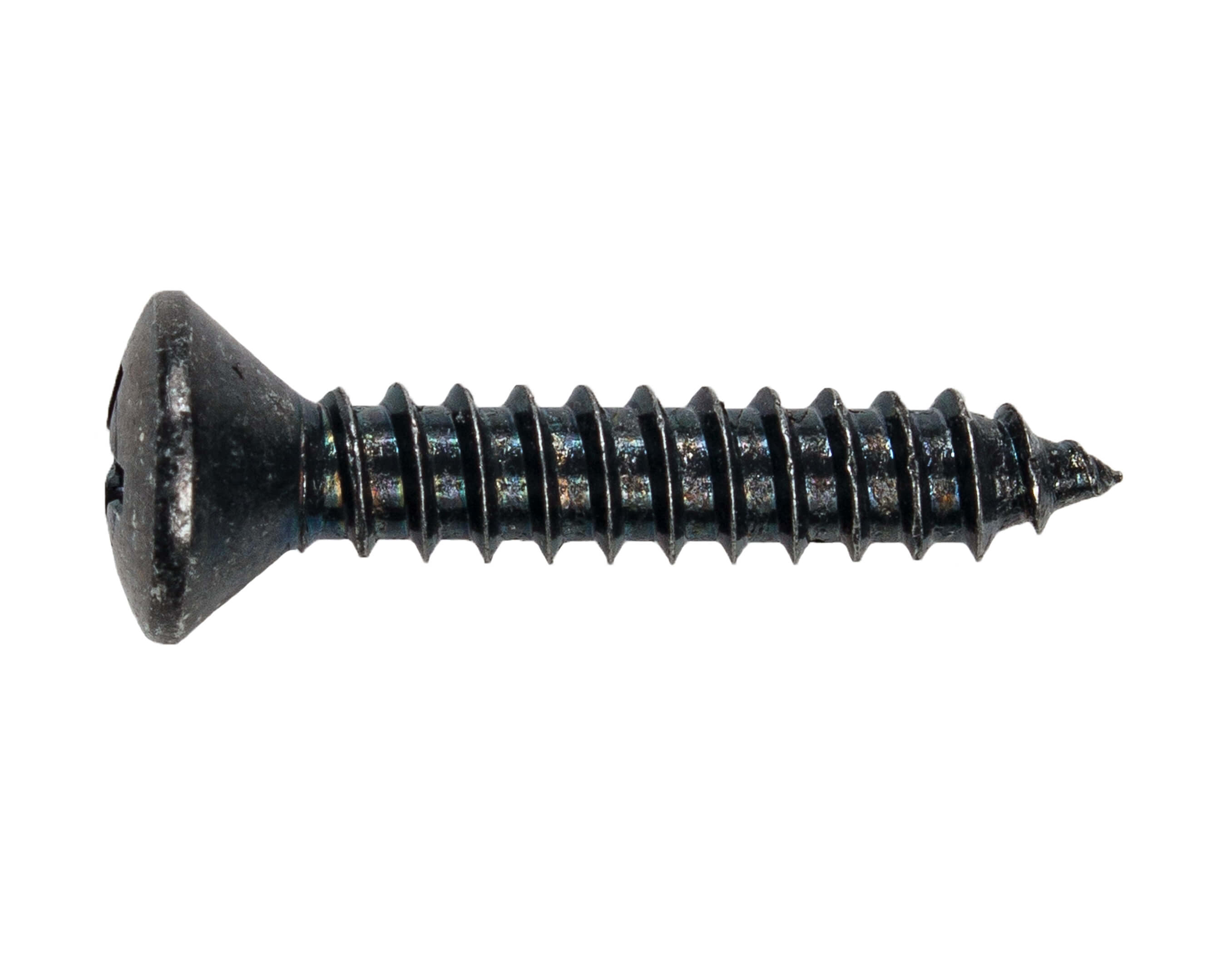 4.2X25 SMS (TAPPING) SCREW OVAL PH BLK DIN7983