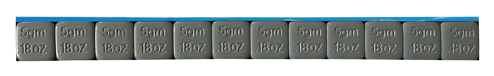 LOW PROFL ADHESV WHEEL WEIGHT GRY COATED*
