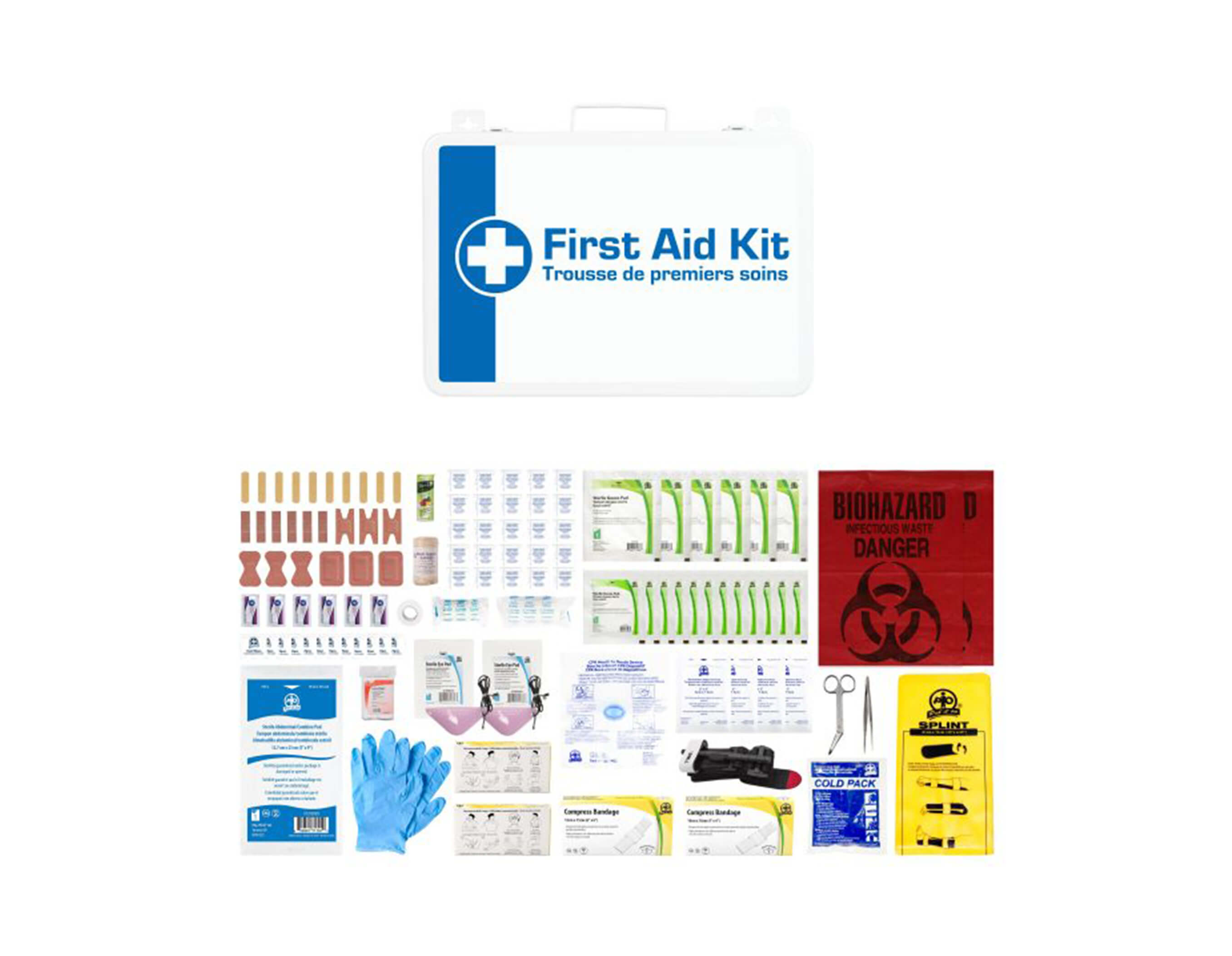CSA Type 3 Intermediate First Aid Kit Small Metal