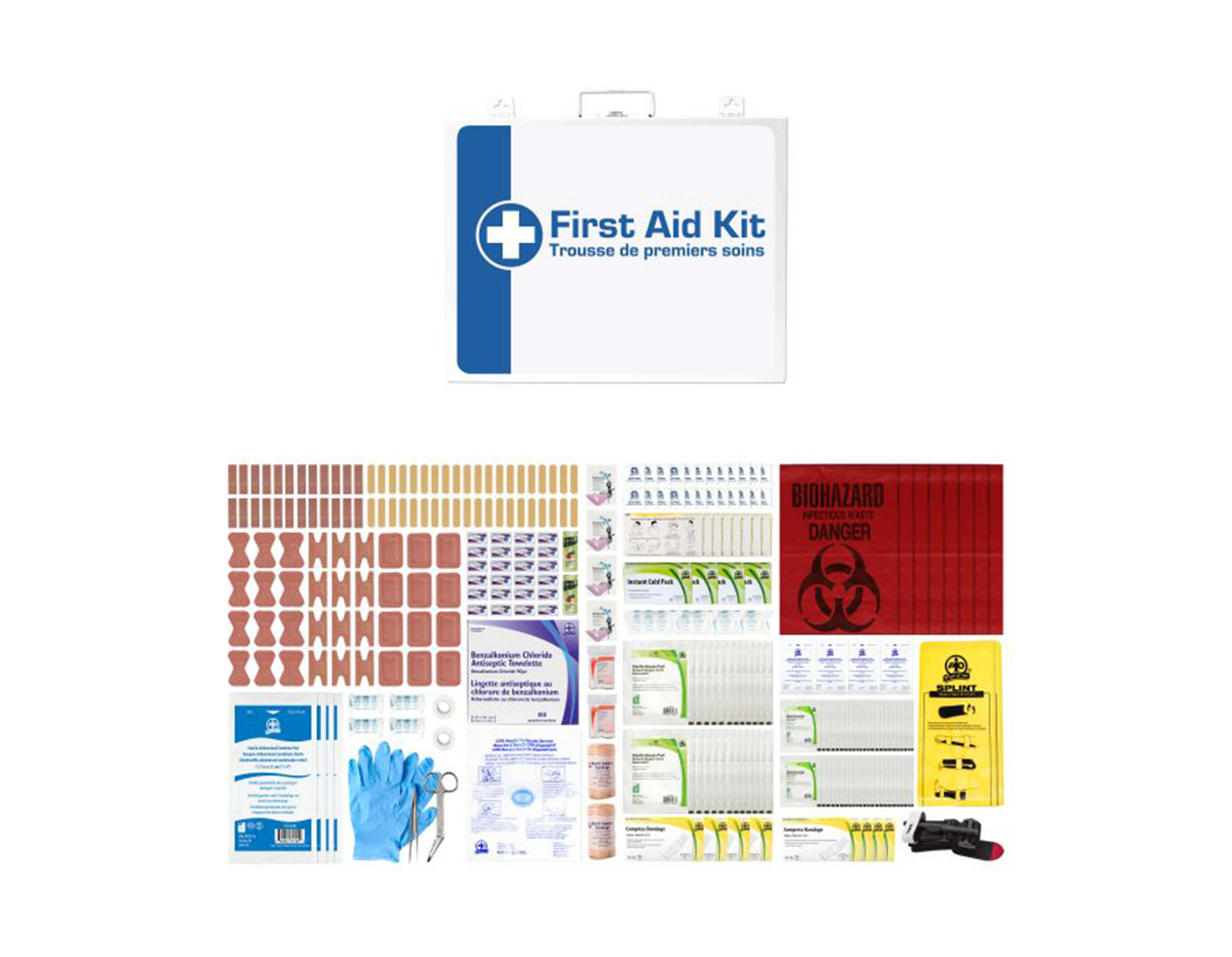 CSA Type 3 Intermediate First Aid Kit Large Metal