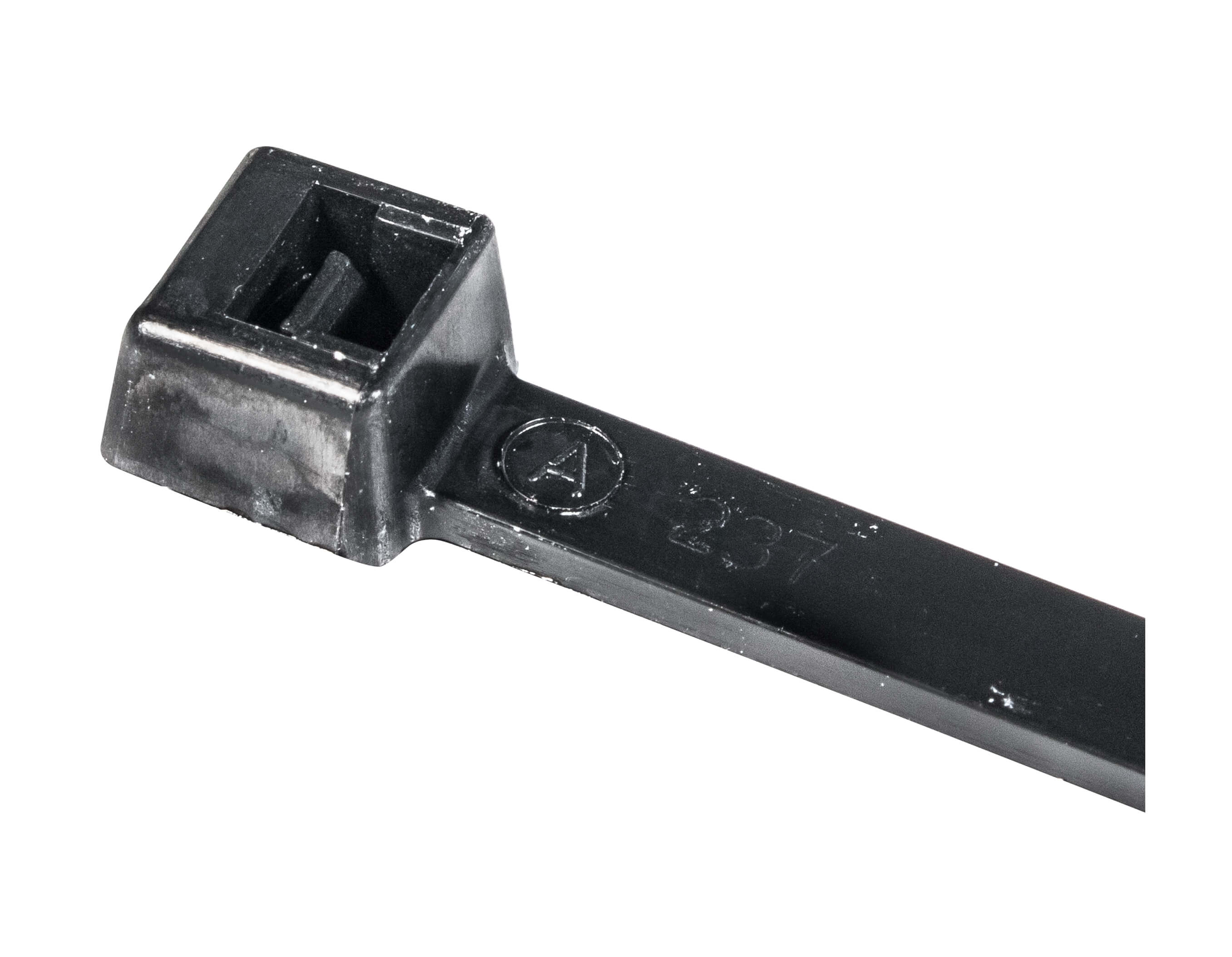 COLD TEMP. CABLE TIE BLACK 0.18 X 14.25" 50LBS