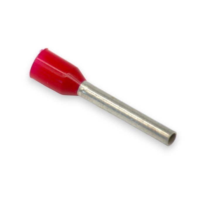 Single Ferrules RED 8AWG 12MM