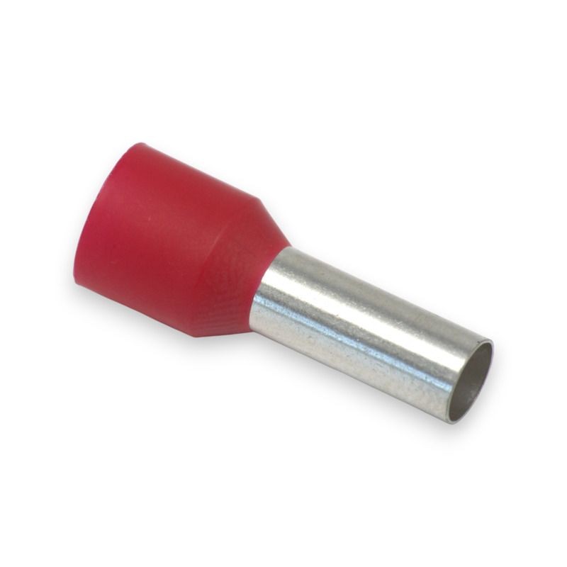 Single Ferrules RED 18AWG 8MM