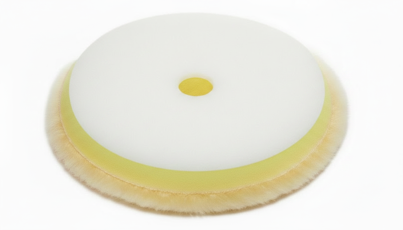 MEDIUM CUT WOOL POLISHING PAD 3IN