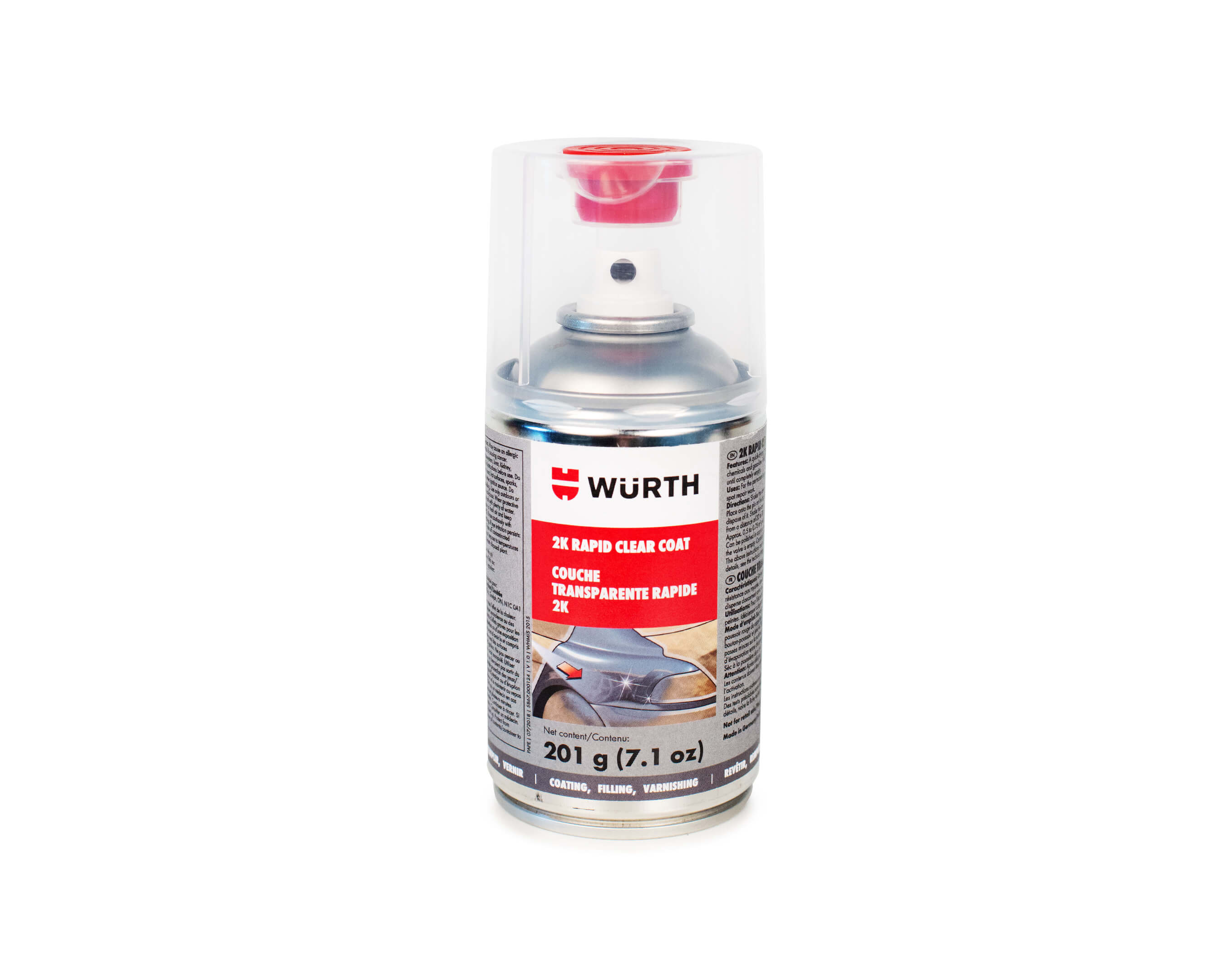 Wurth Clear Coat 12 oz aerosol spray, Clear Coat, Paints, Chemical  Product