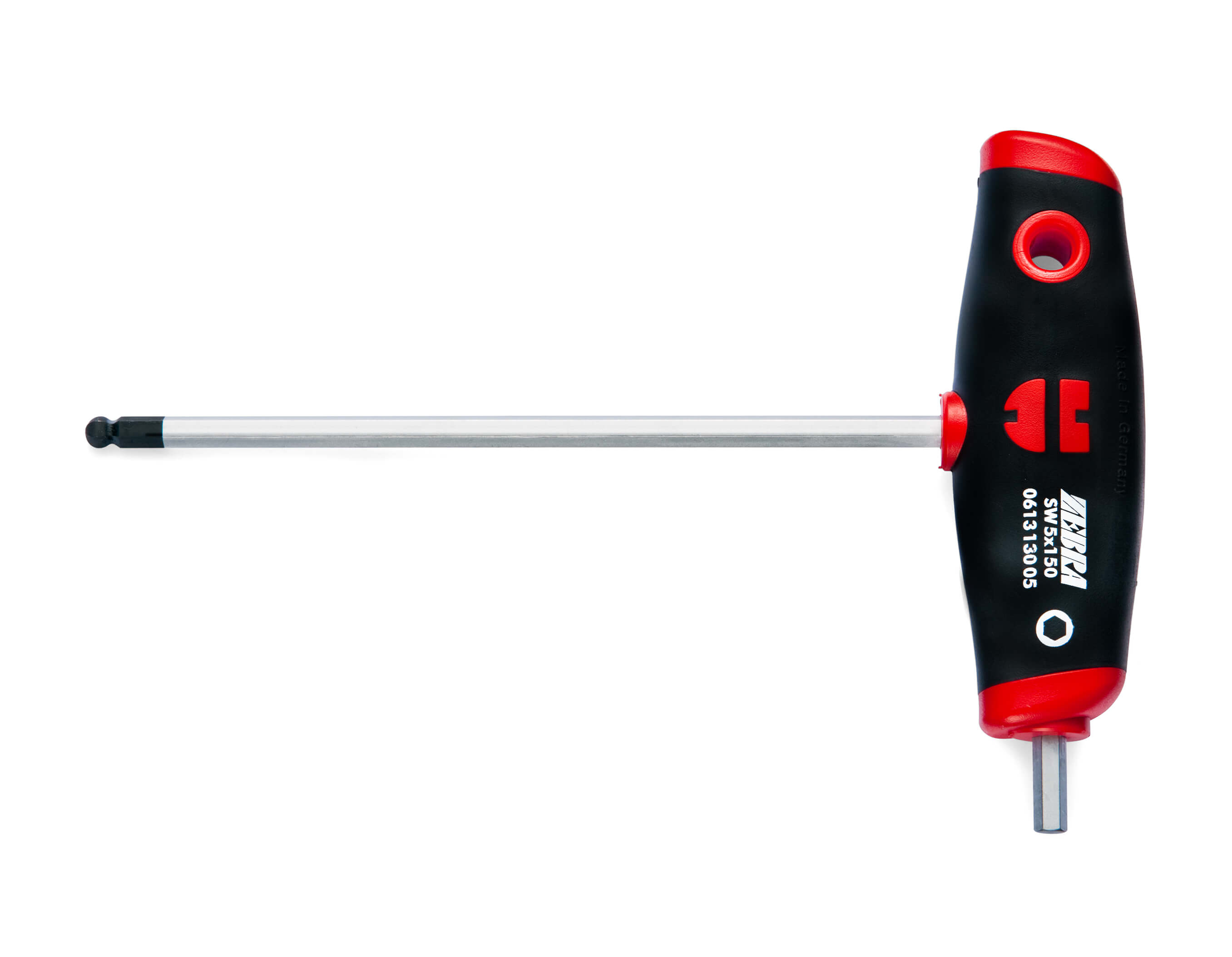 T-handle screwdriver hex Ball head 8X150 - OD