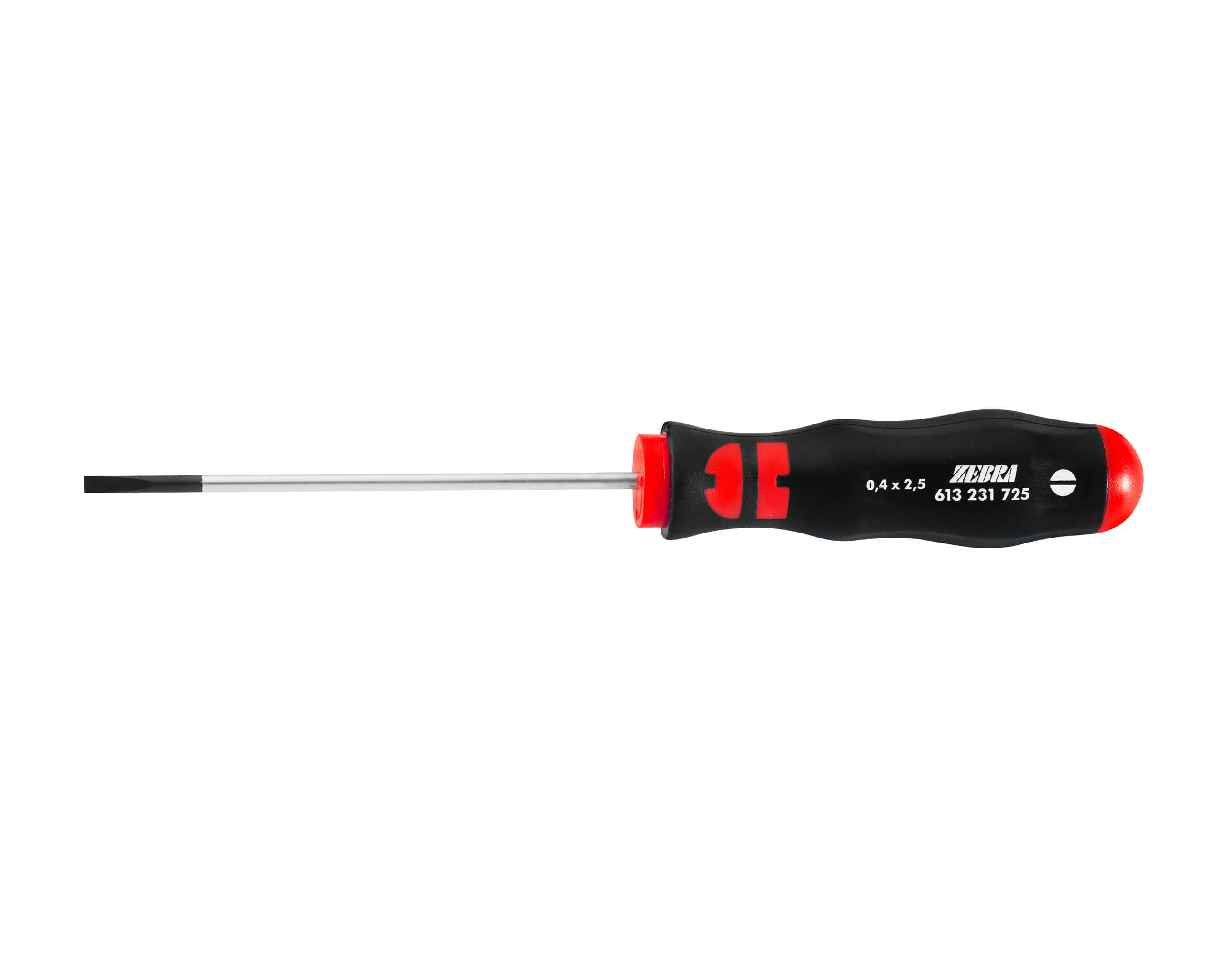 Slotted screwdriver round blade narrow 1.0X5.5X150