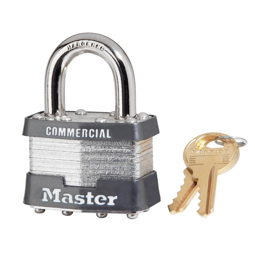 1-9/16" WIDE LAMINTED STEEL PADLOCK KD