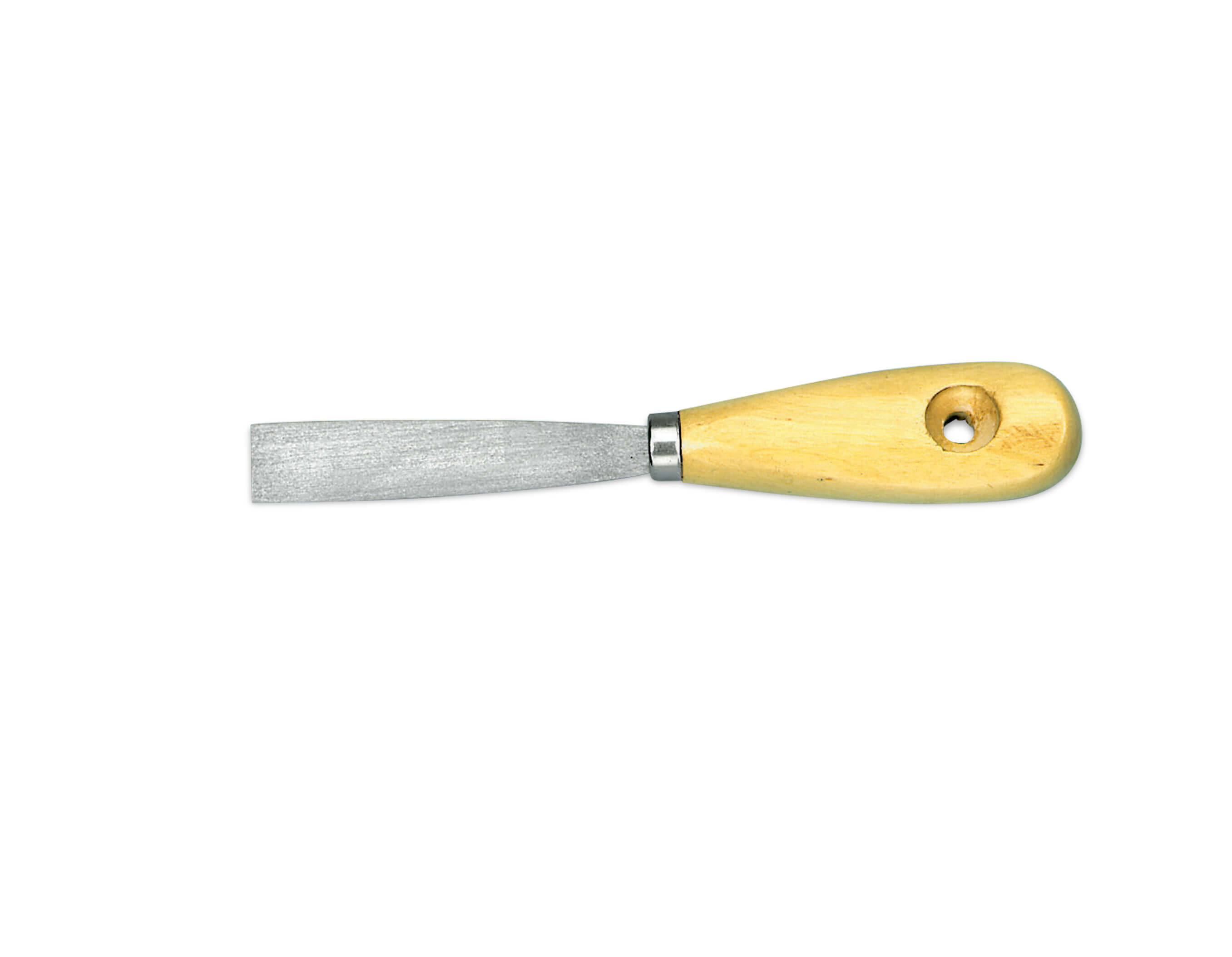 Putty Knife-30mm-Steel Blade with Wood handle