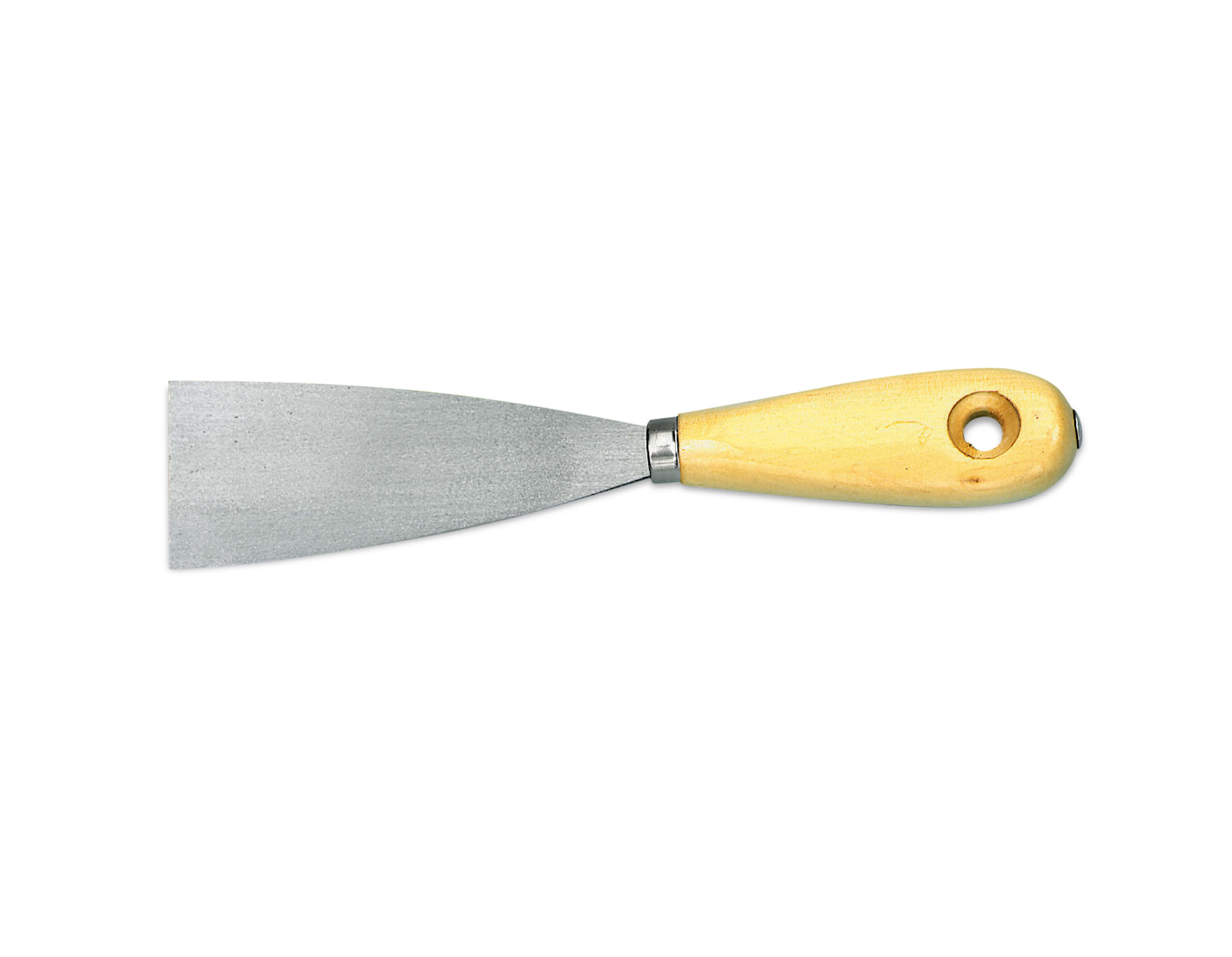 Putty Knife-50mm-Steel Blade with Wood handle