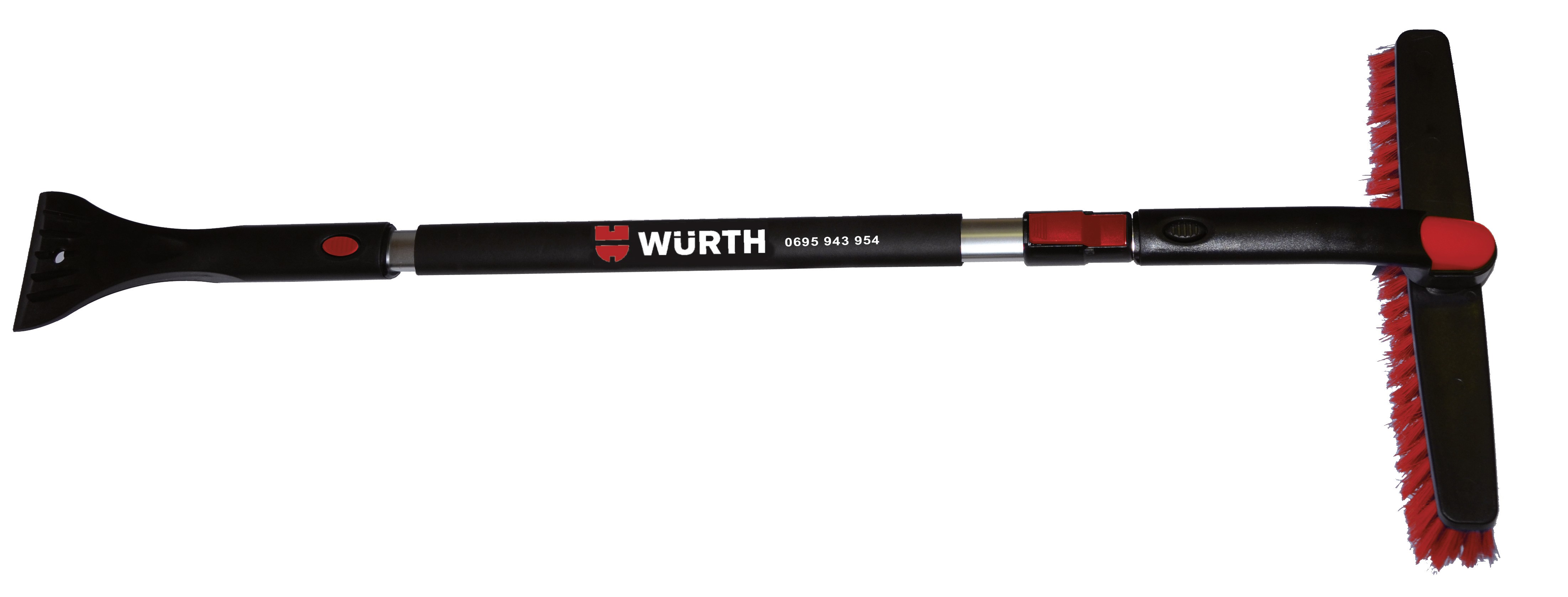 TELESCOPIC SNOW BRUSH & ICE SCRAPER