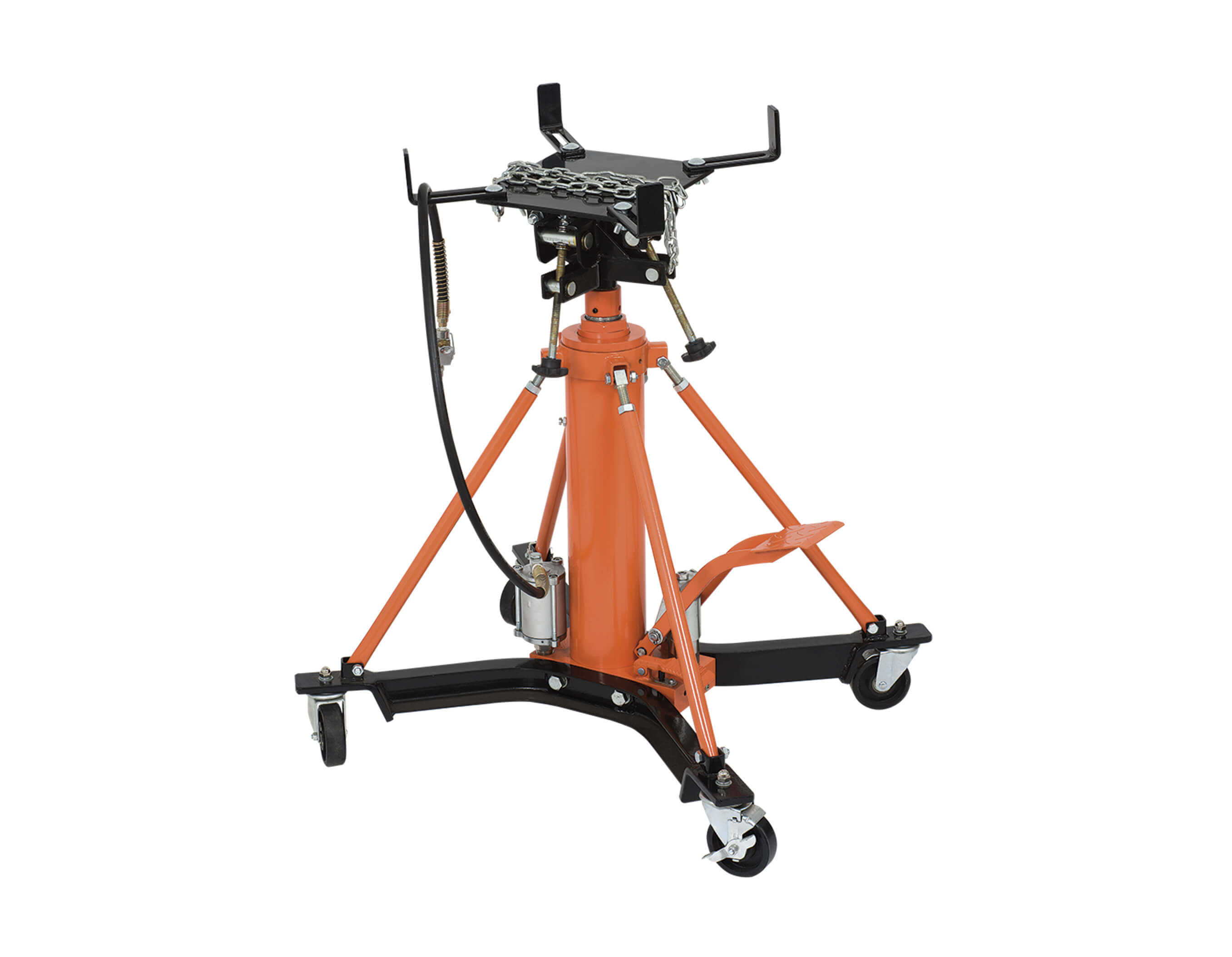 1T HIGH-LIFT TRANSMISSION JACK - 2 STAGE (AIR/HYD)