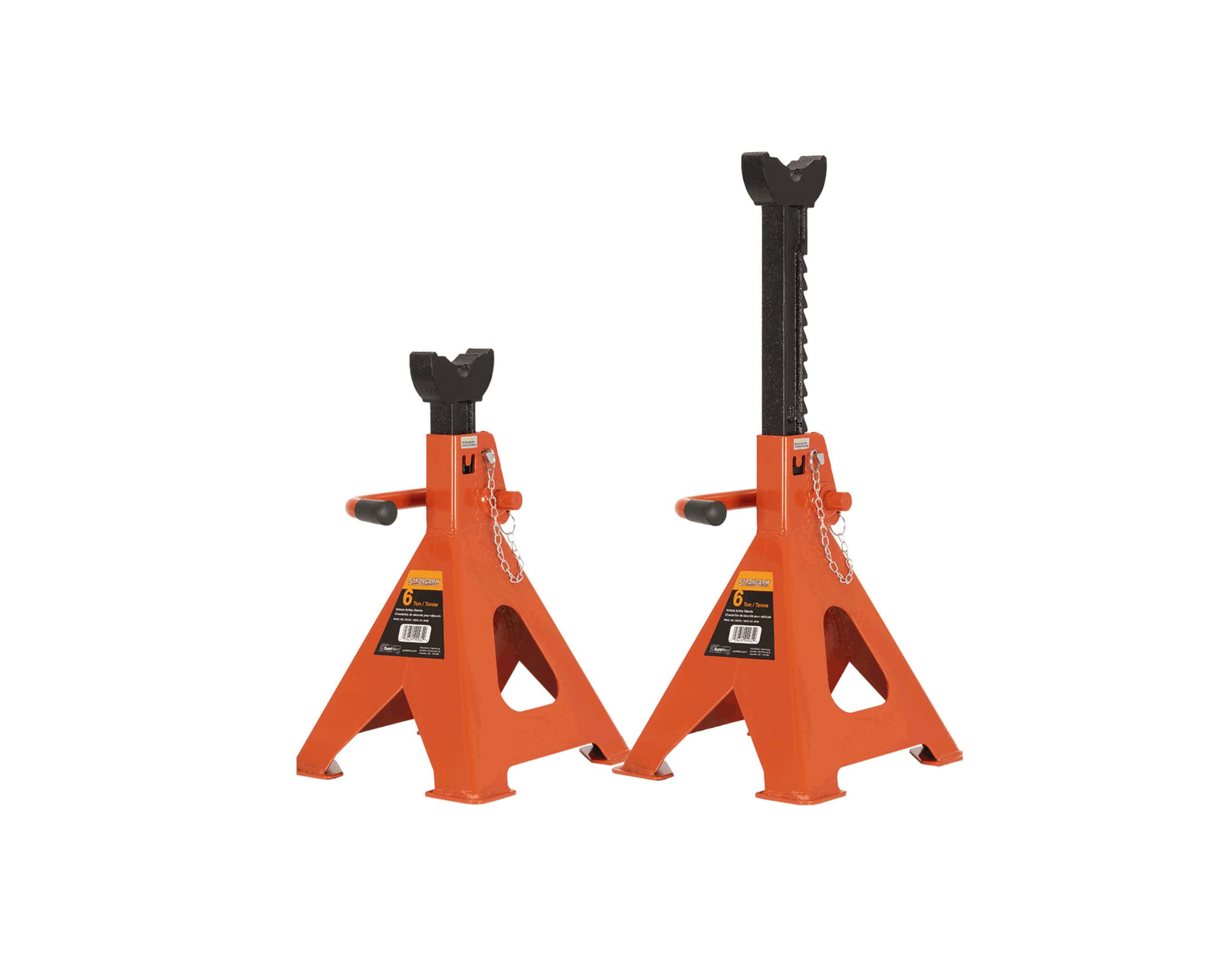 6T RATCHETING JACK STANDS (PAIR)