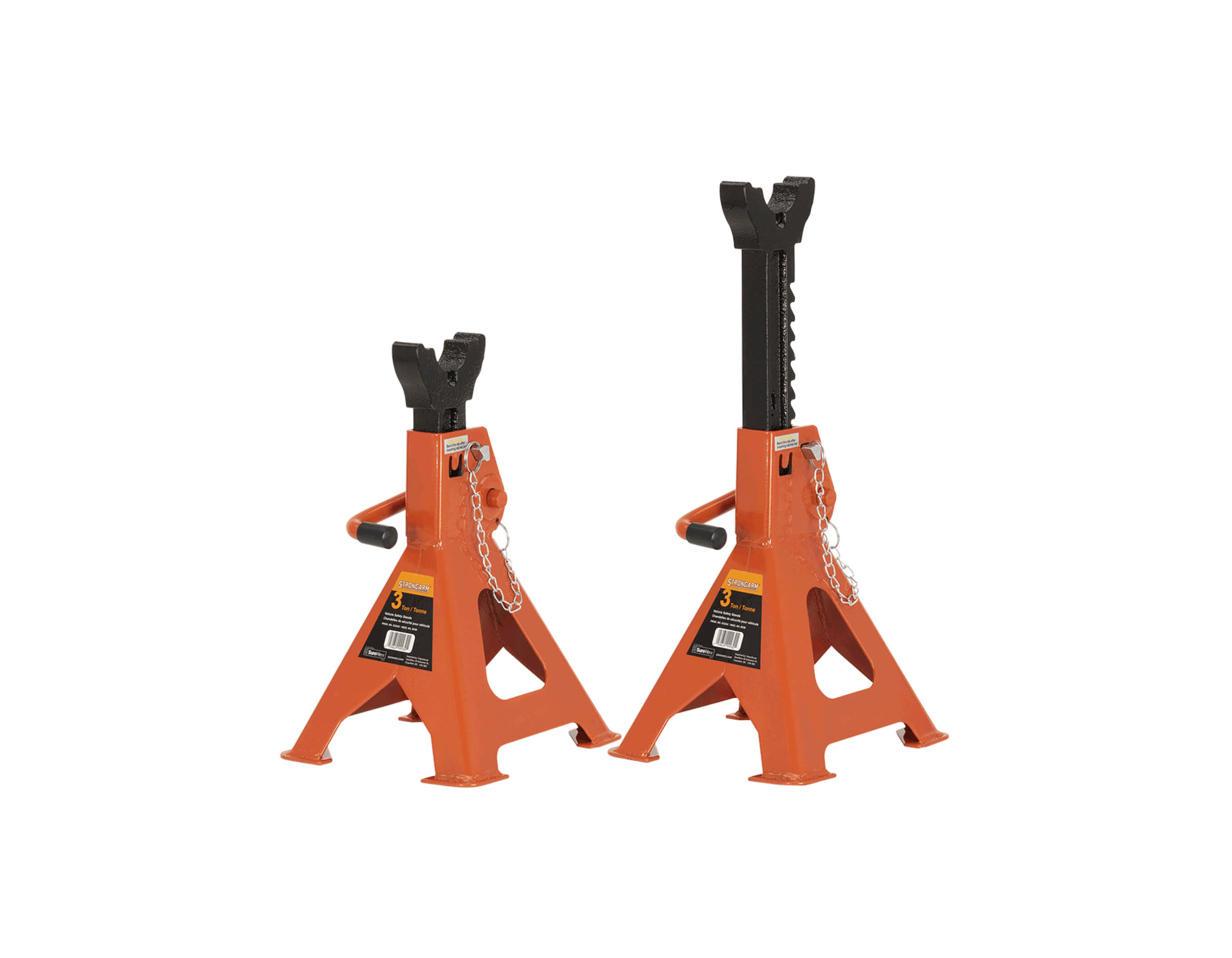 3T RATCHETING JACK STANDS (PAIR)