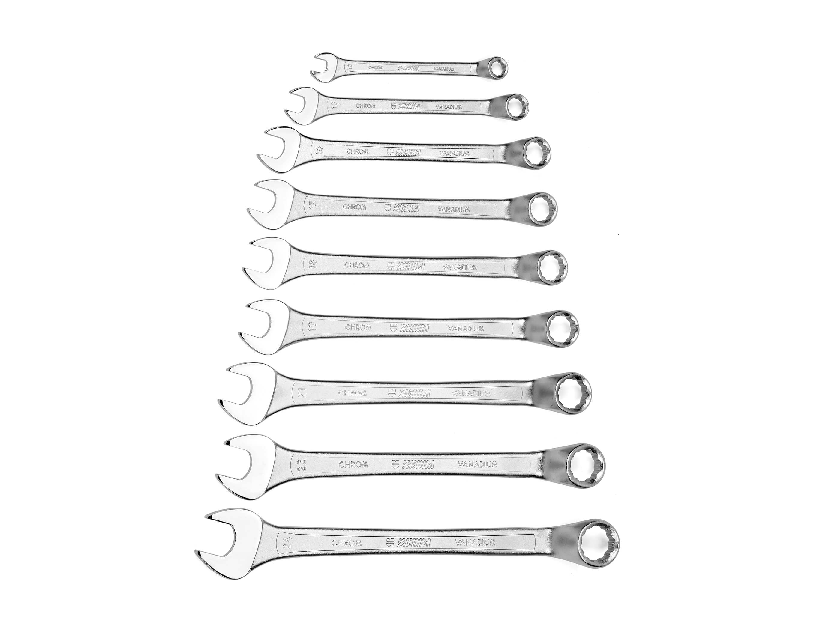 Combination wrench assortment offset 9 pcs