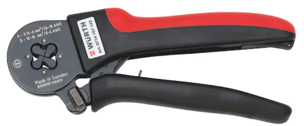 Crimping tool parallel loadg 0,14-16 mm²