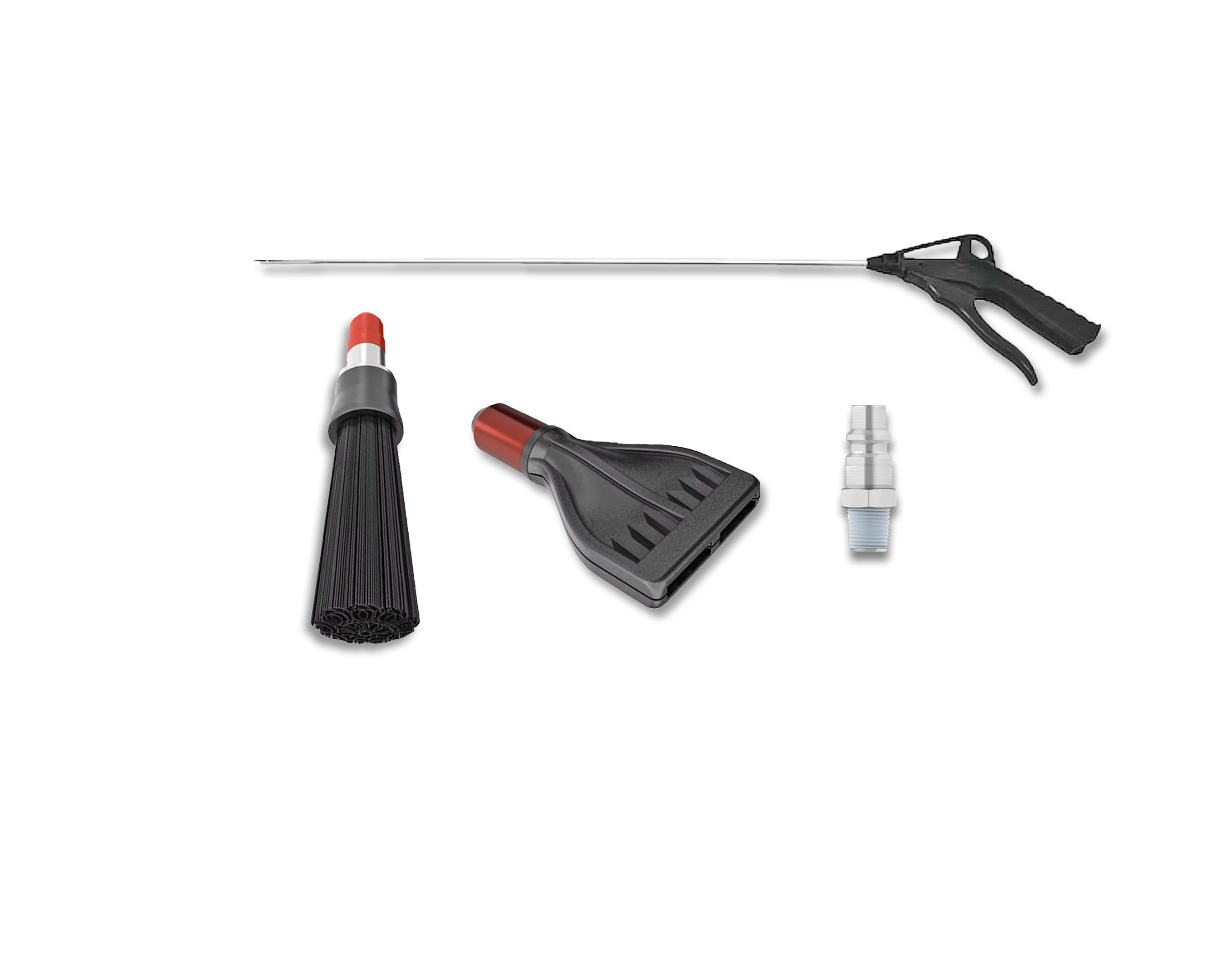 LONG BLOWGUN SET-1/4"NPT- 4PCs