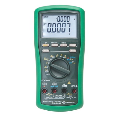 Digital Multimeter 500,000-Count, 1000V, 10A