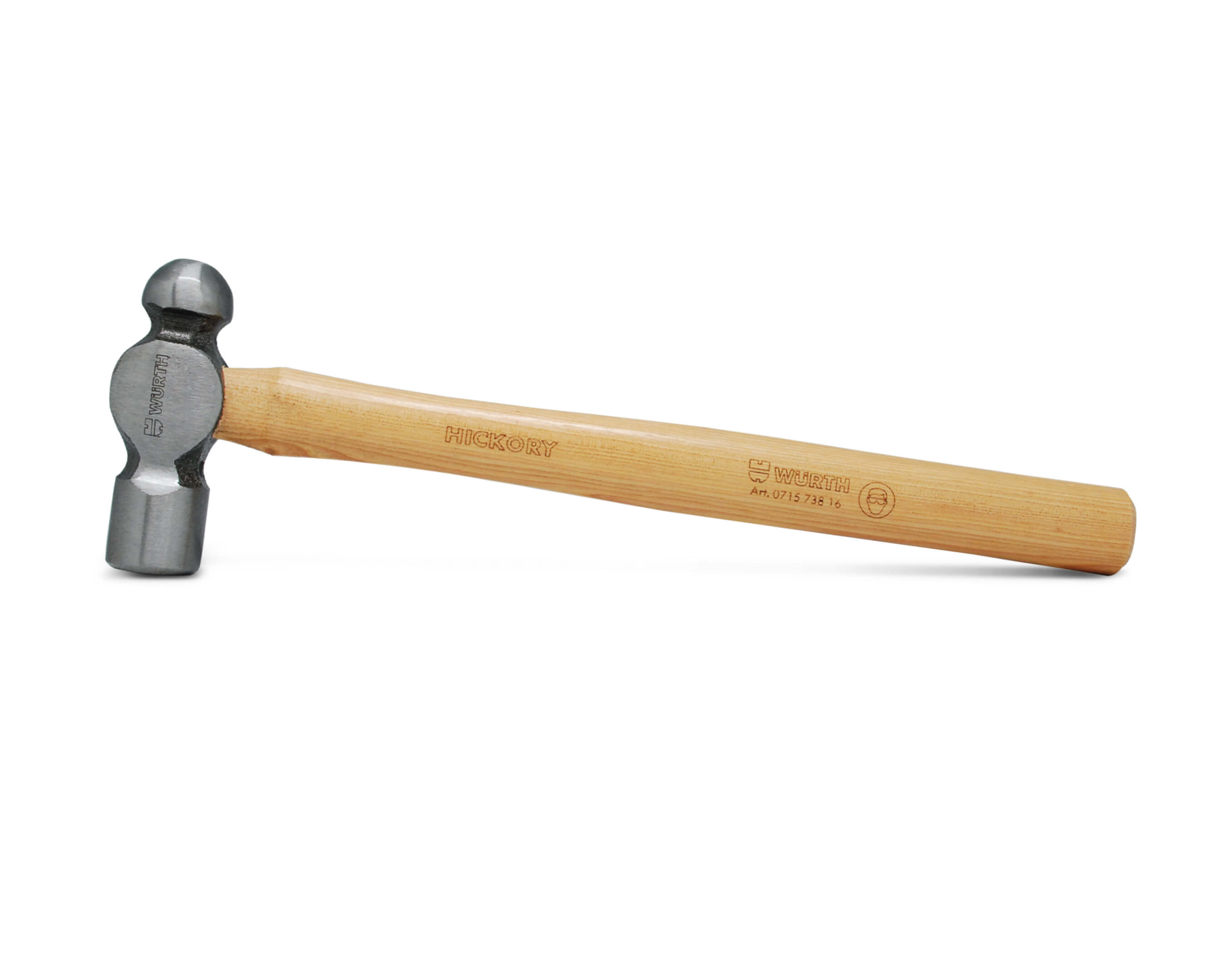 WEDO Titanium Ball Peen Hammer,8oz Ball Pein Hammer with Wooden  handle,Non-magnetic,Light Weight,Corrosion Resistant,Length  300mm,Rust-proof,One-time Die-forged, Ball-Peen Hammers -  Canada