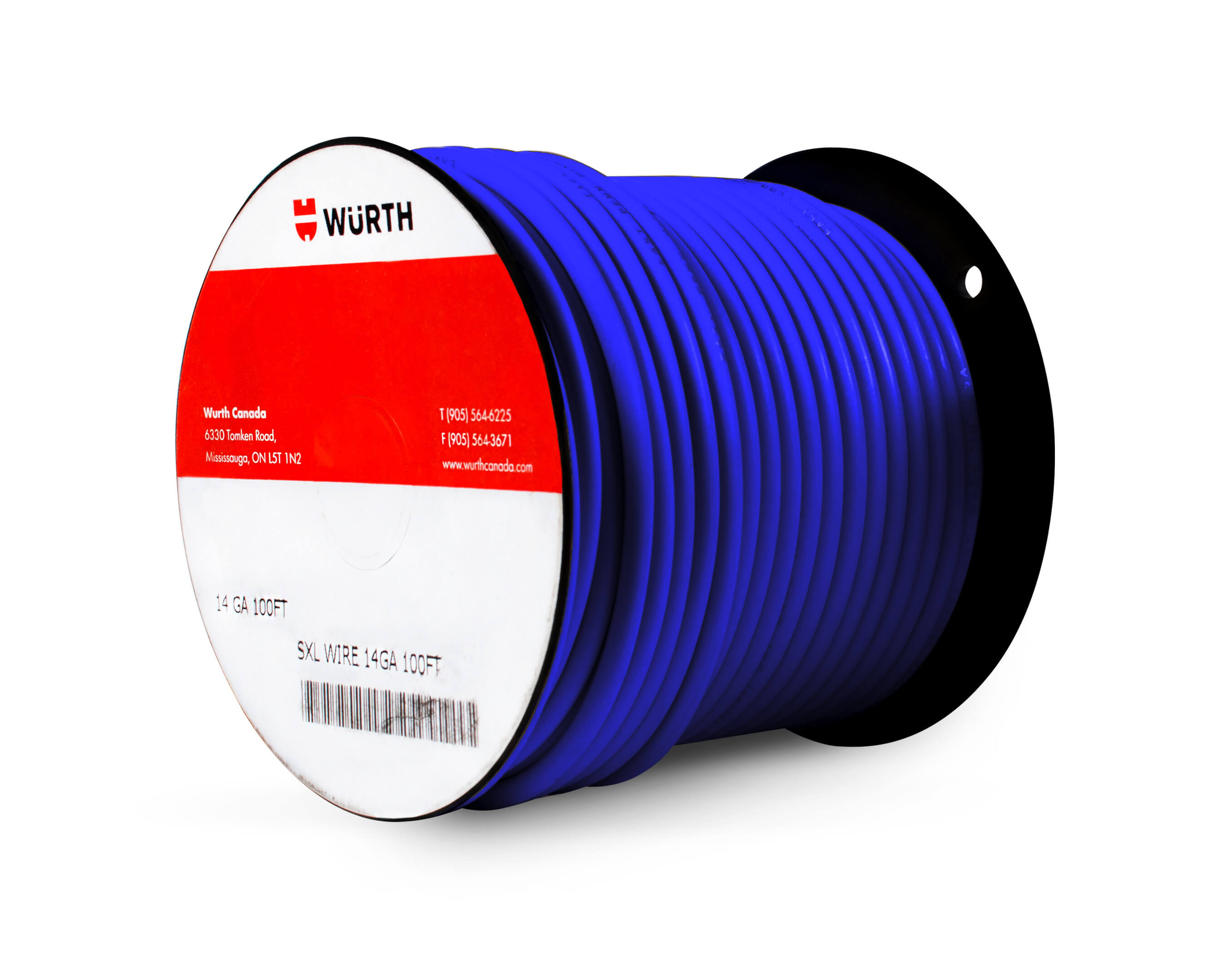 PREM SXL WIRE HEAT RESISTANT 100 FT BLUE 14 GA