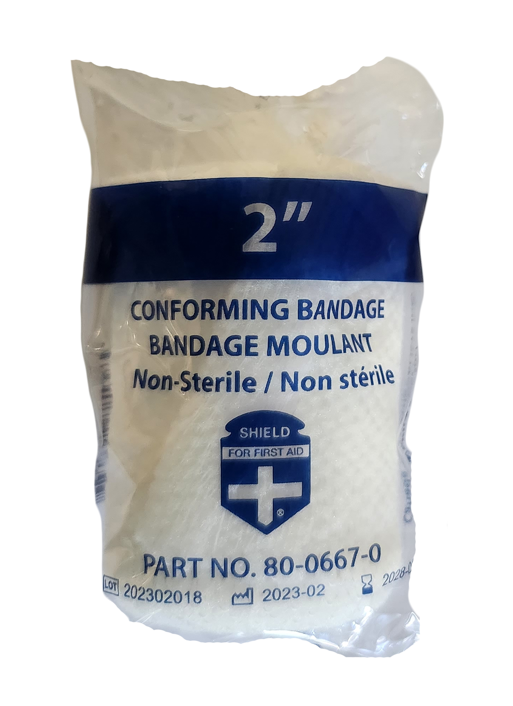 CONFORMING STRETCH BANDAGE 5.1 CM X 1.8 M PLASTIC