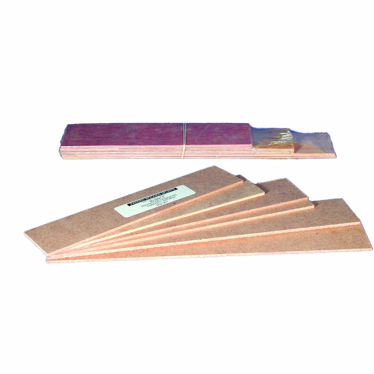 Splints (Wood) Assorted Sizes - 6/package