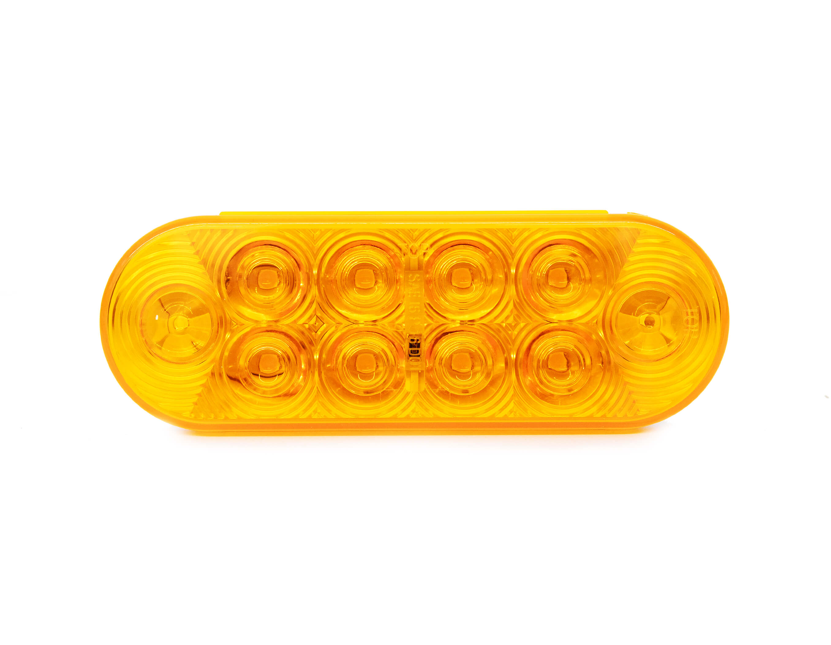 OVAL STOP/TURN TAIL LIGHT 10 DIODE AMBER