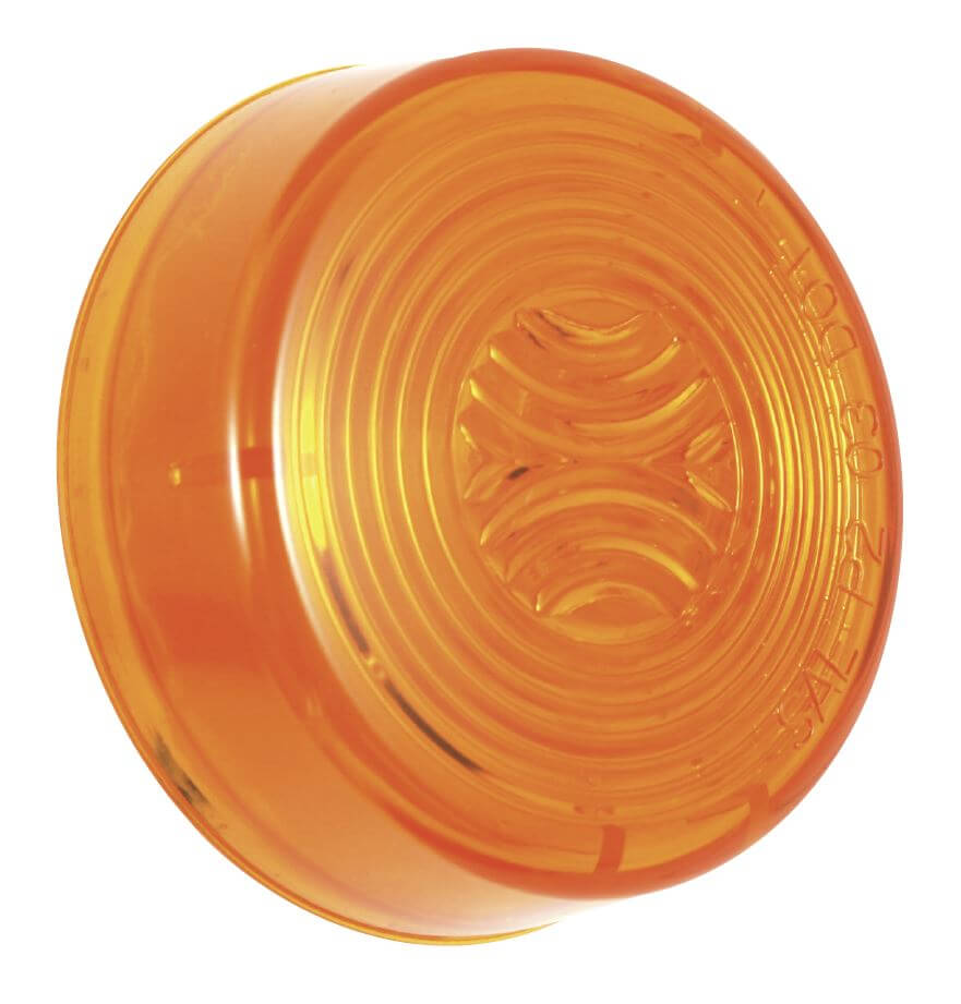INCANDESCENT ROUND SEALED LAMP 2" AMBER