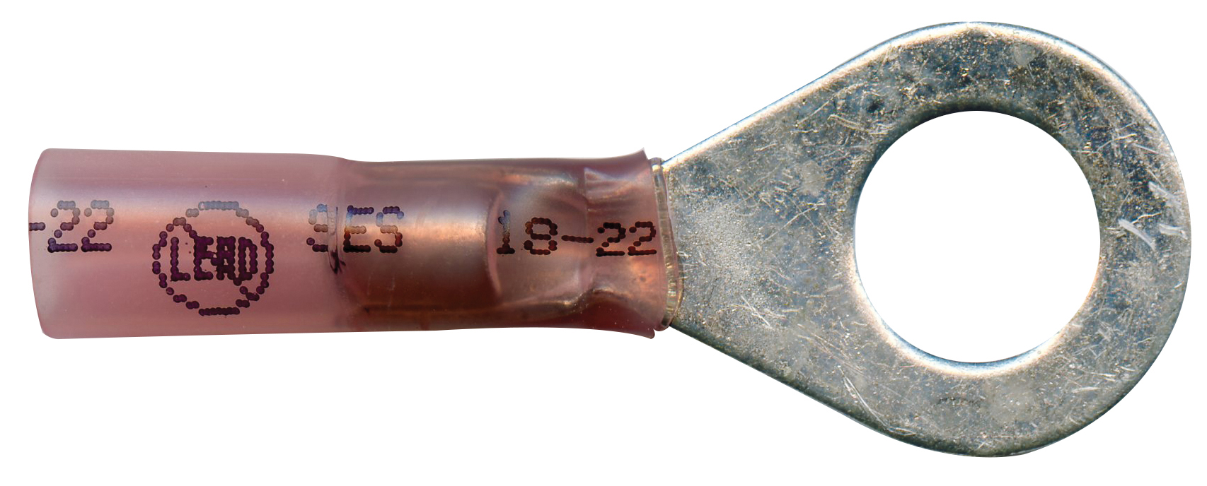 HEATSHRINK RING SOLDER 22-18AWG  3/8" STD