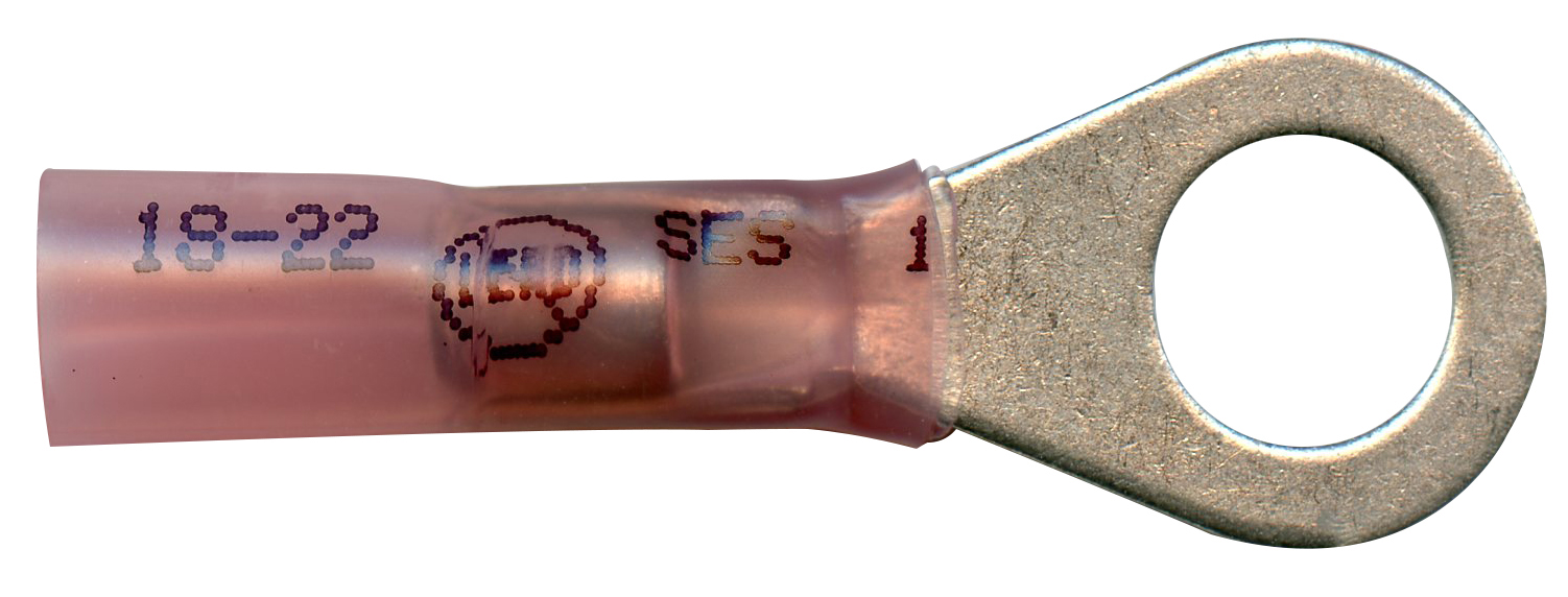 HEATSHRINK RING SOLDER 22-18AWG  5/16 STD