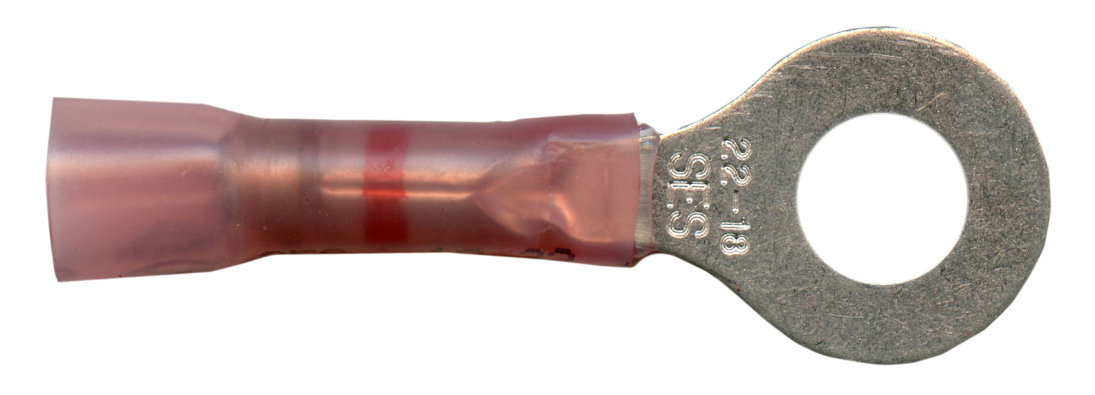 HEATSHRINK RING CRIMP SOLDER, 22-18AWG 1/4" STD