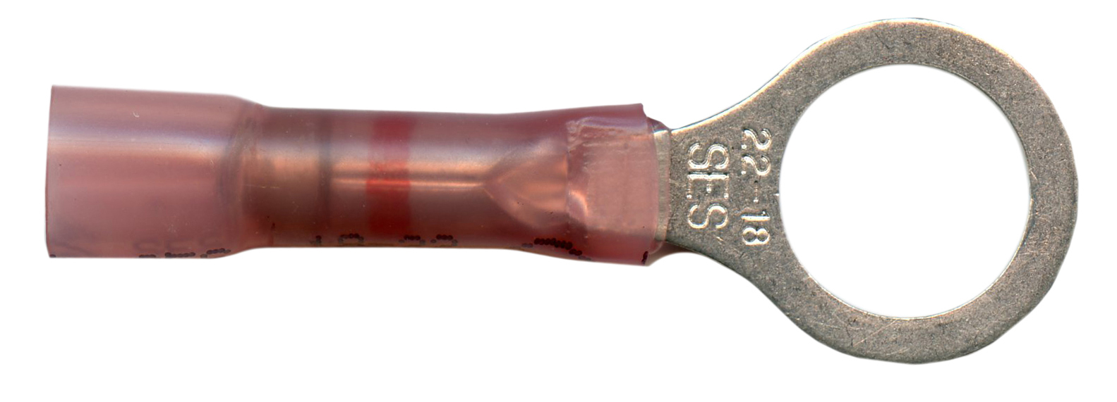 HEATSHRINK RING CRIMP SOLDER, 22-18AWG 5/16" STD