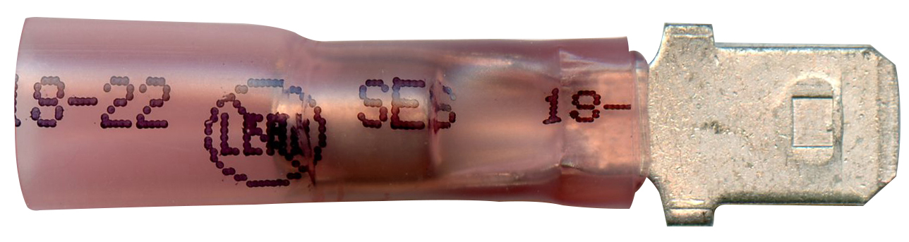 HTSHRK BLADE CONN. SOLDER MALE, 22-18AWG