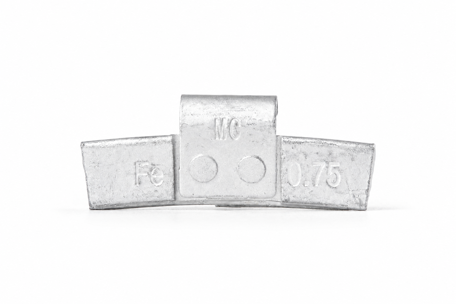 0.75OZ "MC" STEEL CLIP-ON WHEEL WEIGHT