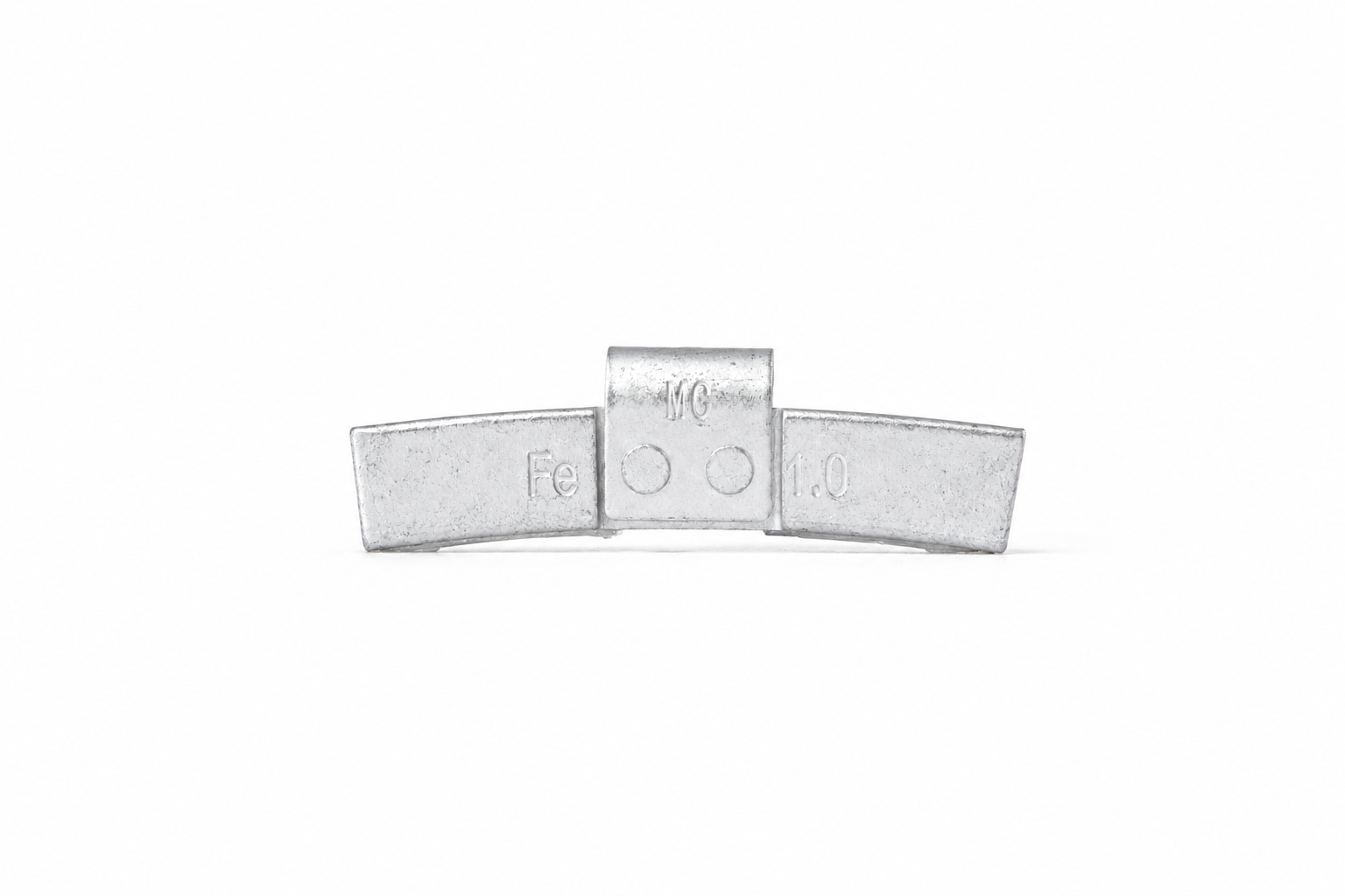 1.00OZ "MC" STEEL CLIP-ON WHEEL WEIGHT