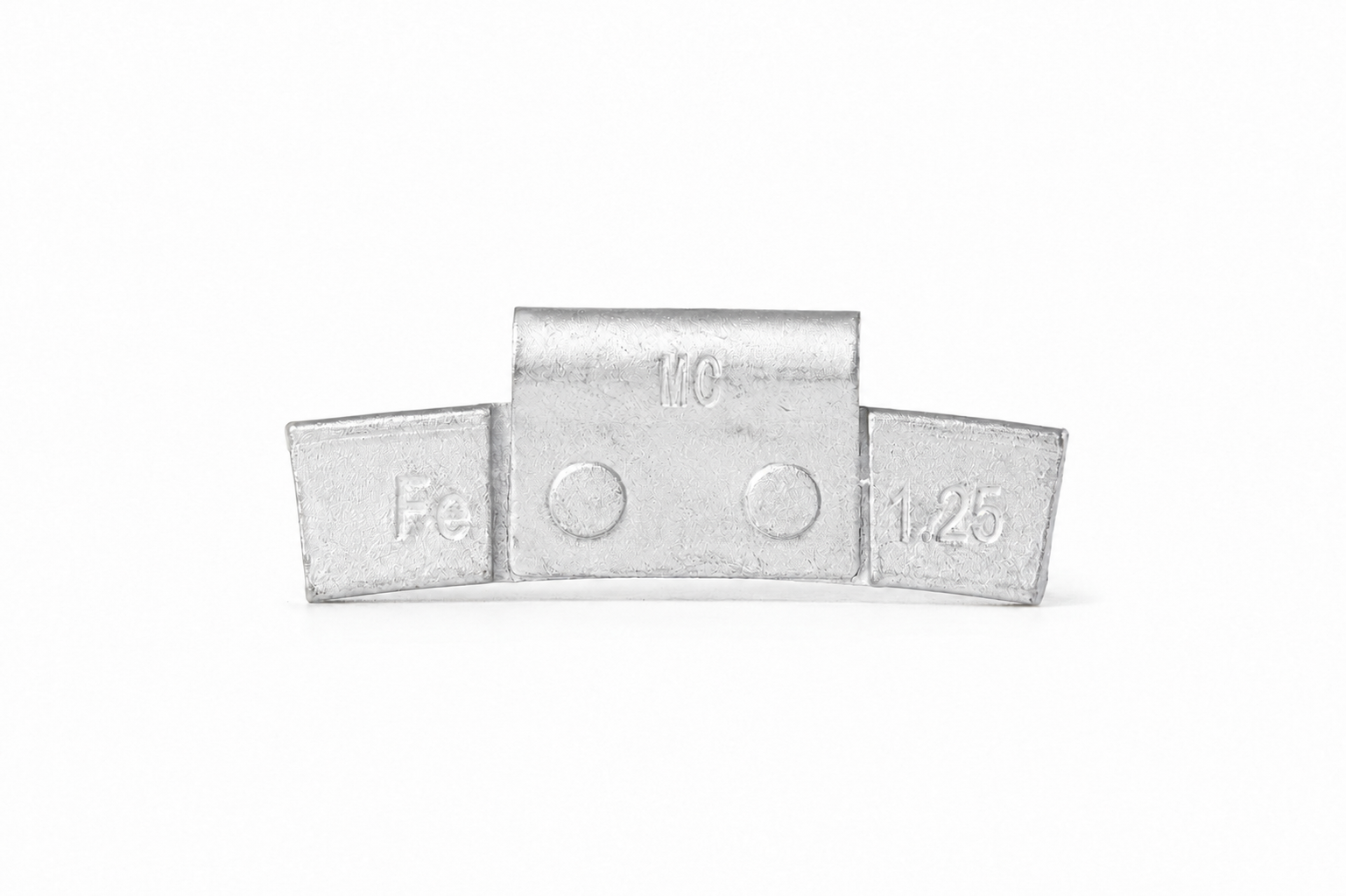 1.25OZ "MC" STEEL CLIP-ON WHEEL WEIGHT