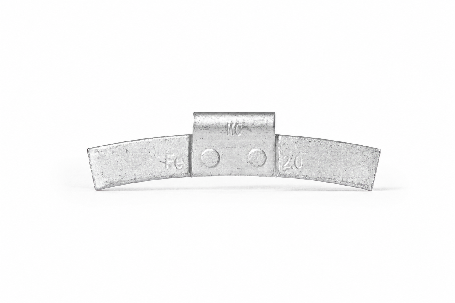 2.00OZ "MC" STEEL CLIP-ON WHEEL WEIGHT